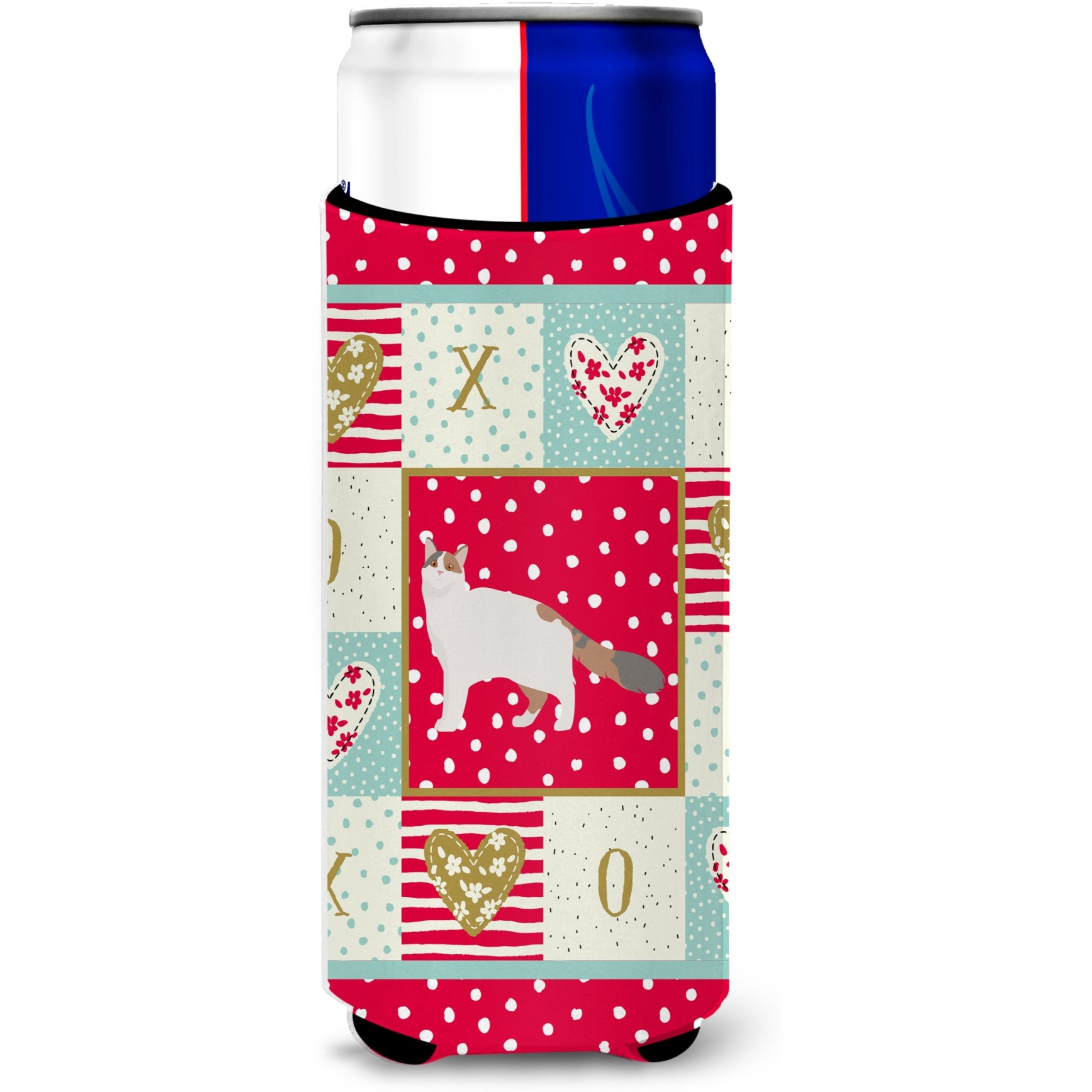 Turkish Van 2 Cat Love Ultra Hugger for slim cans CK5728MUK