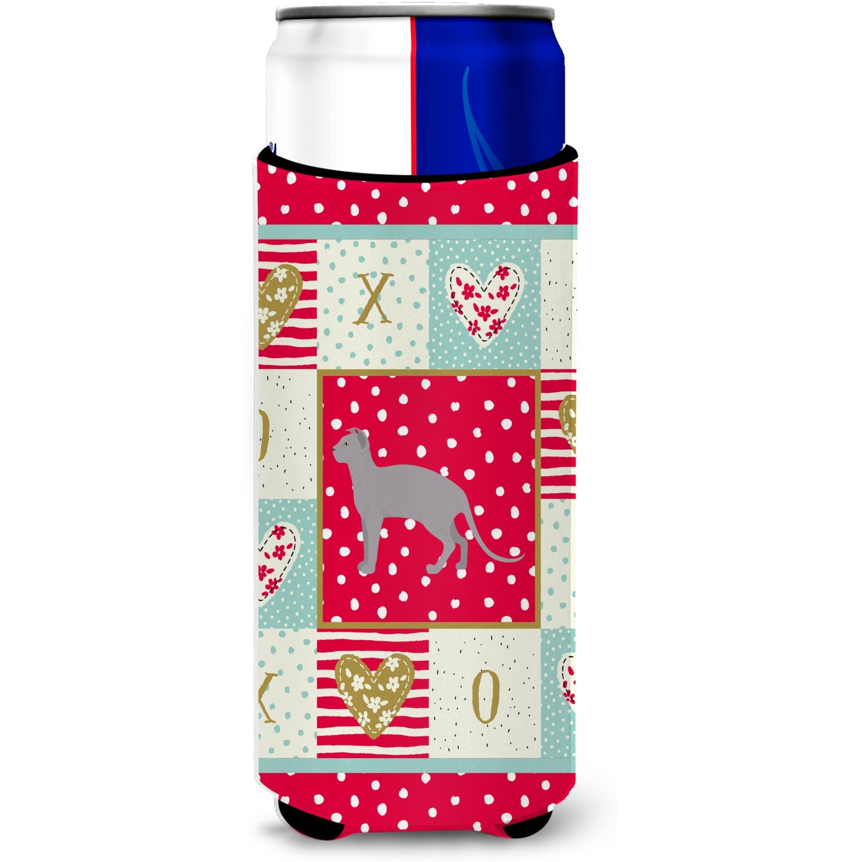 Ukrainian Levkoy 2 Cat Love Ultra Hugger for slim cans CK5730MUK