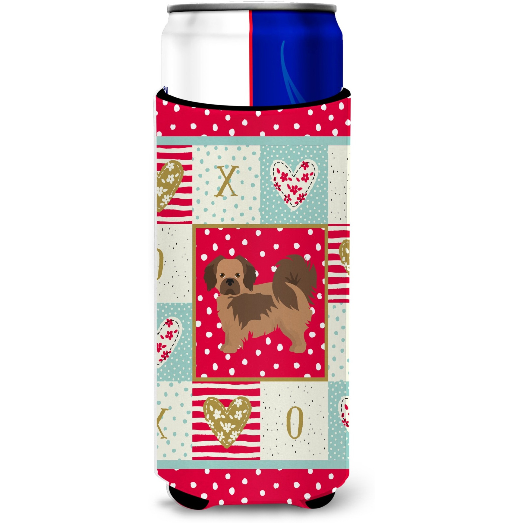 Tibetan Spaniel Love Ultra Hugger for slim cans CK5897MUK