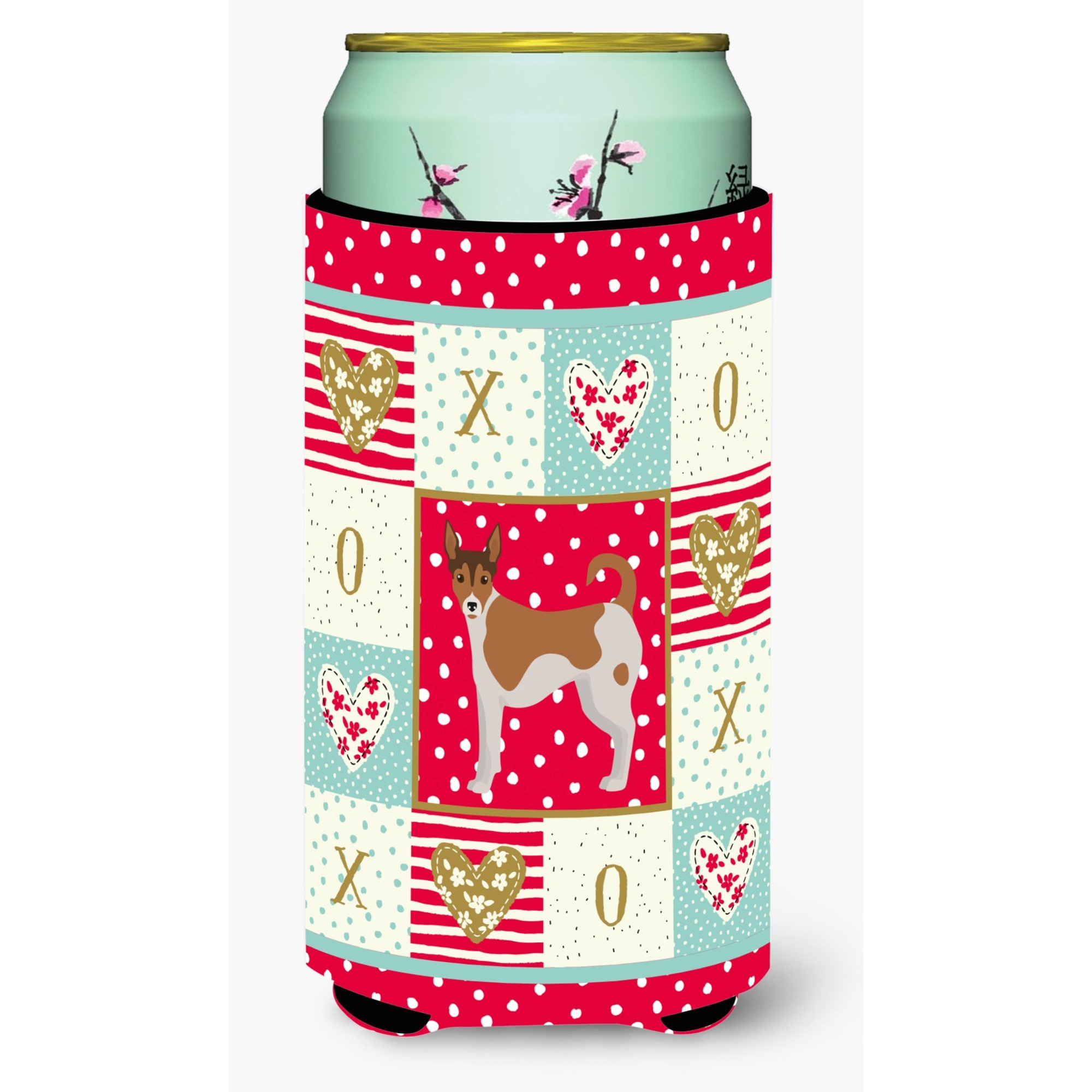 Tenterfield Terrier Love Tall Boy Beverage Hugger CK5896TBC