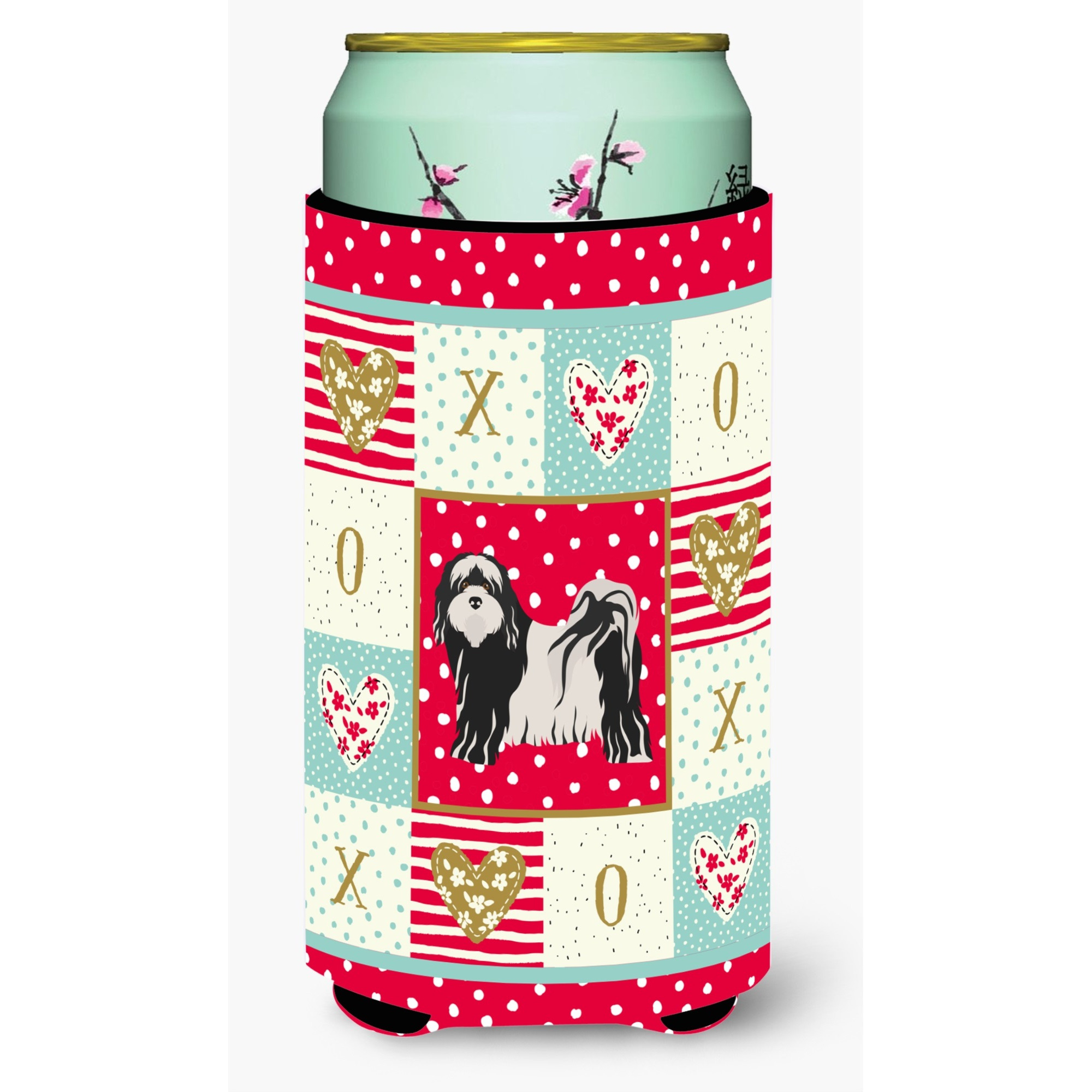 Tibetan Terrier Love Tall Boy Beverage Hugger CK5898TBC
