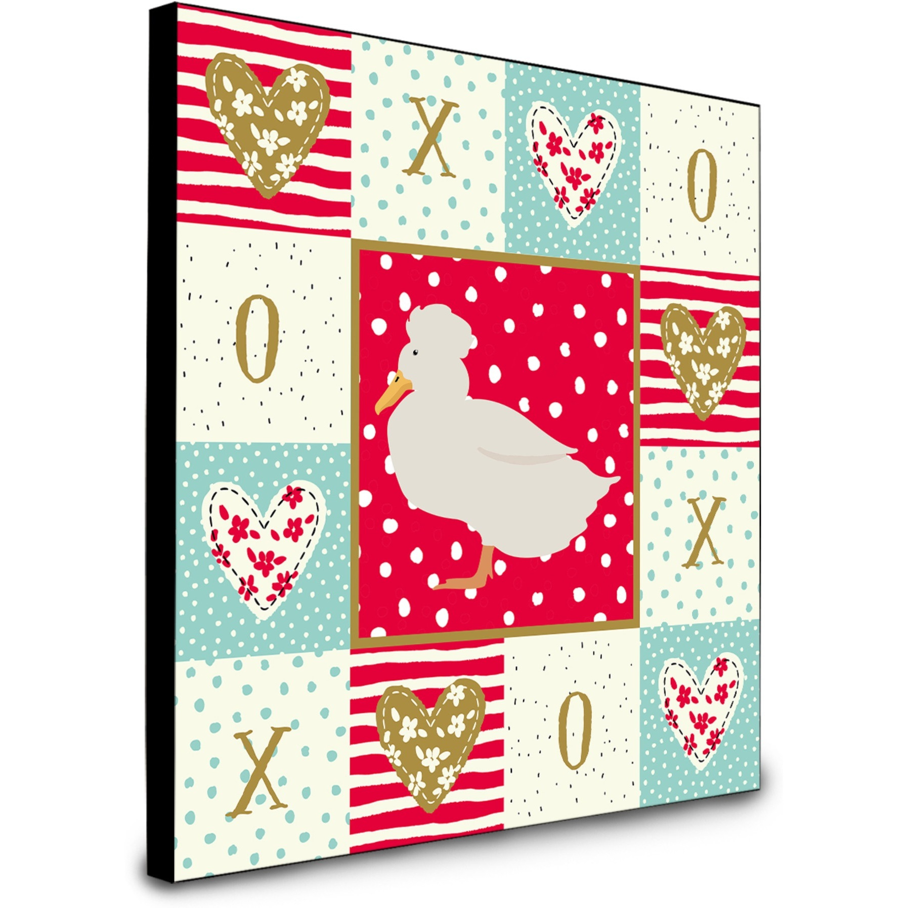 Crested Duck Love Artwork Wall Panel CK5284UP88