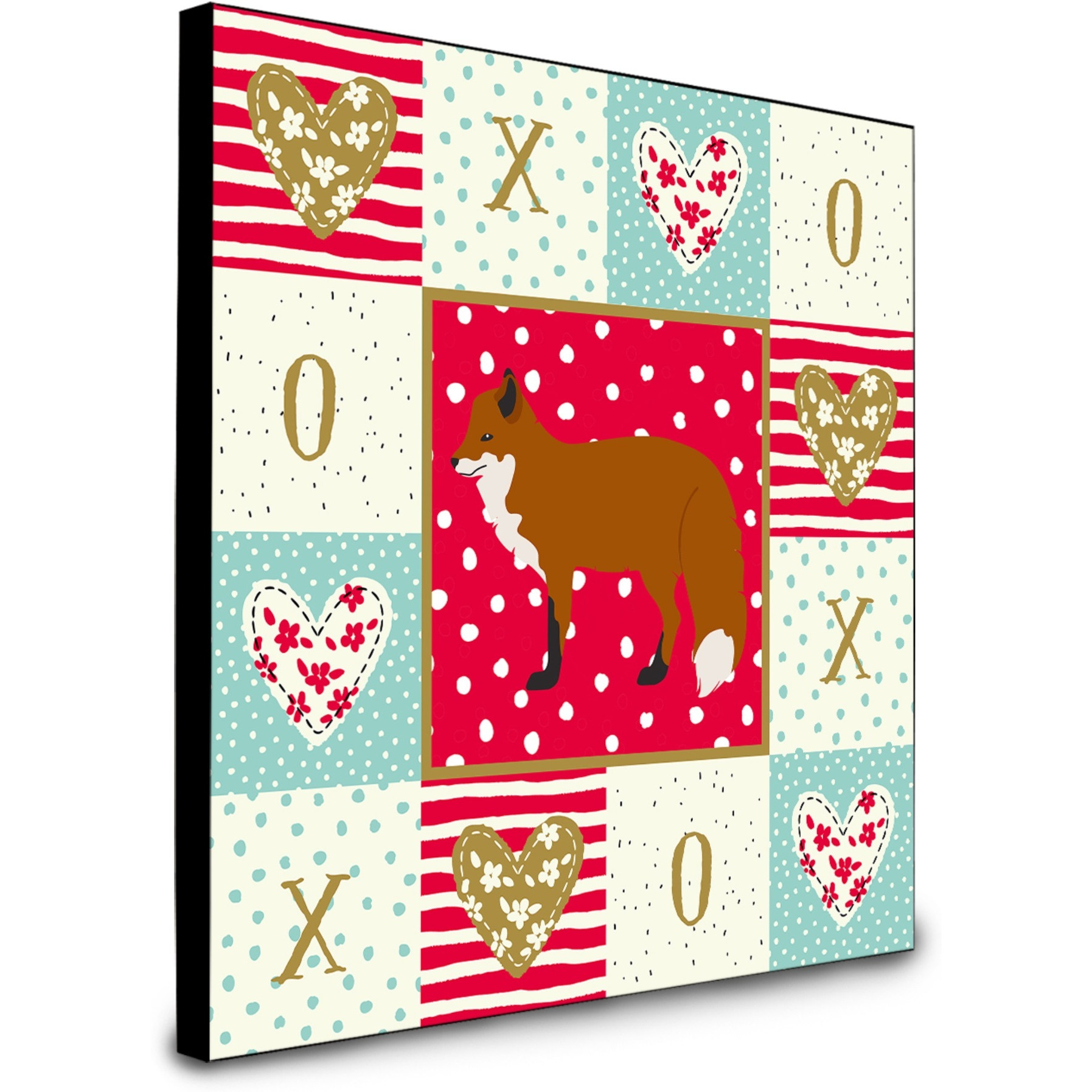 Red Fox Love Artwork Wall Panel CK5303UP88