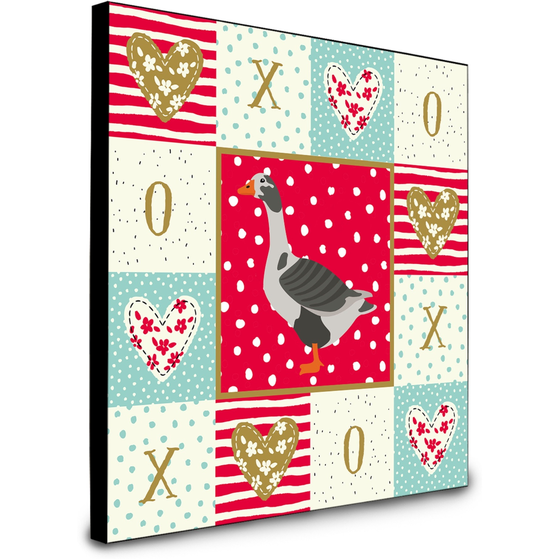 West of England Goose Love Artwork Wall Panel CK5322UP88