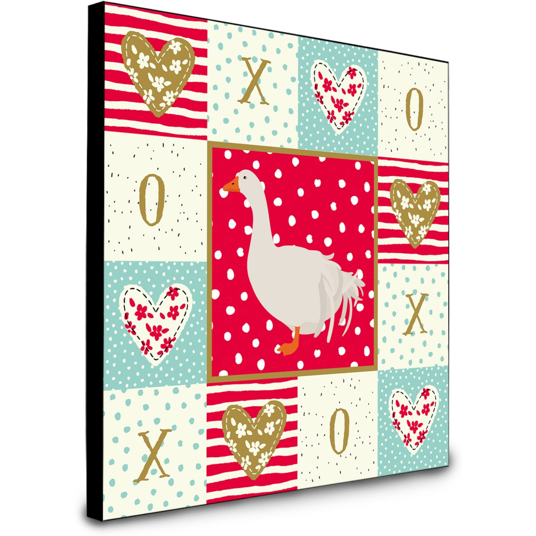 Sebastopol Goose Love Artwork Wall Panel CK5329UP88