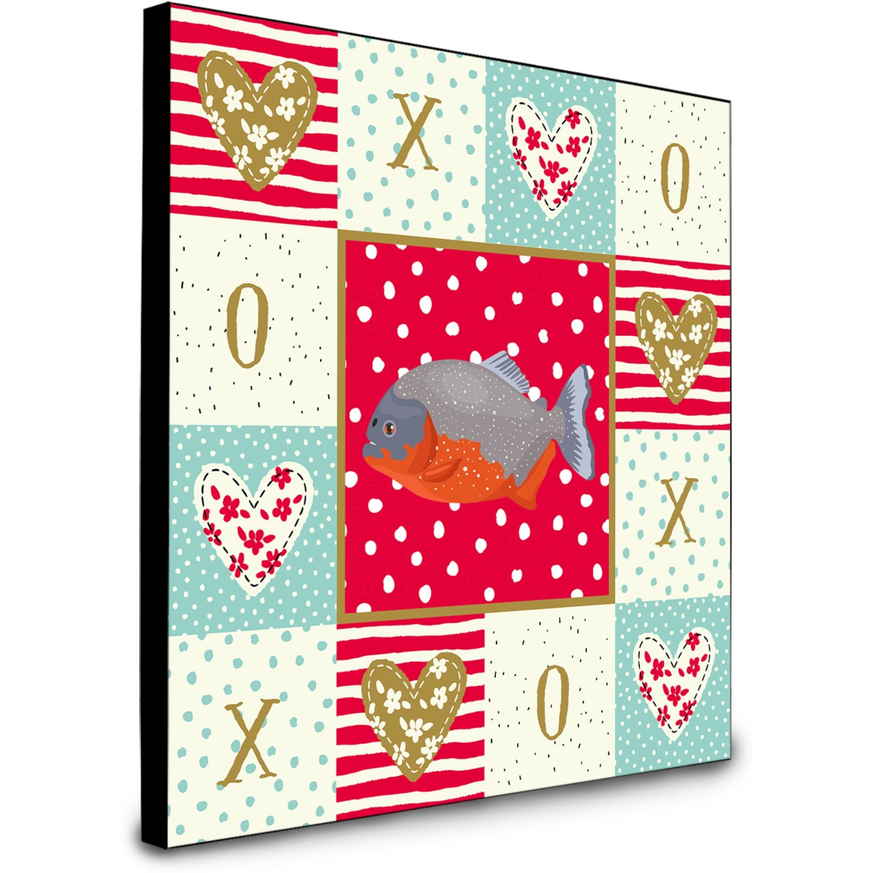 Piranha Love Artwork Wall Panel CK5495UP88