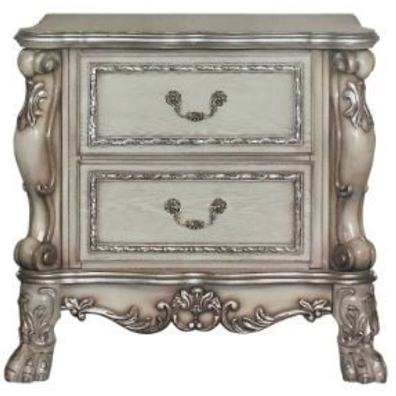 Nightstand, Vintage Bone White