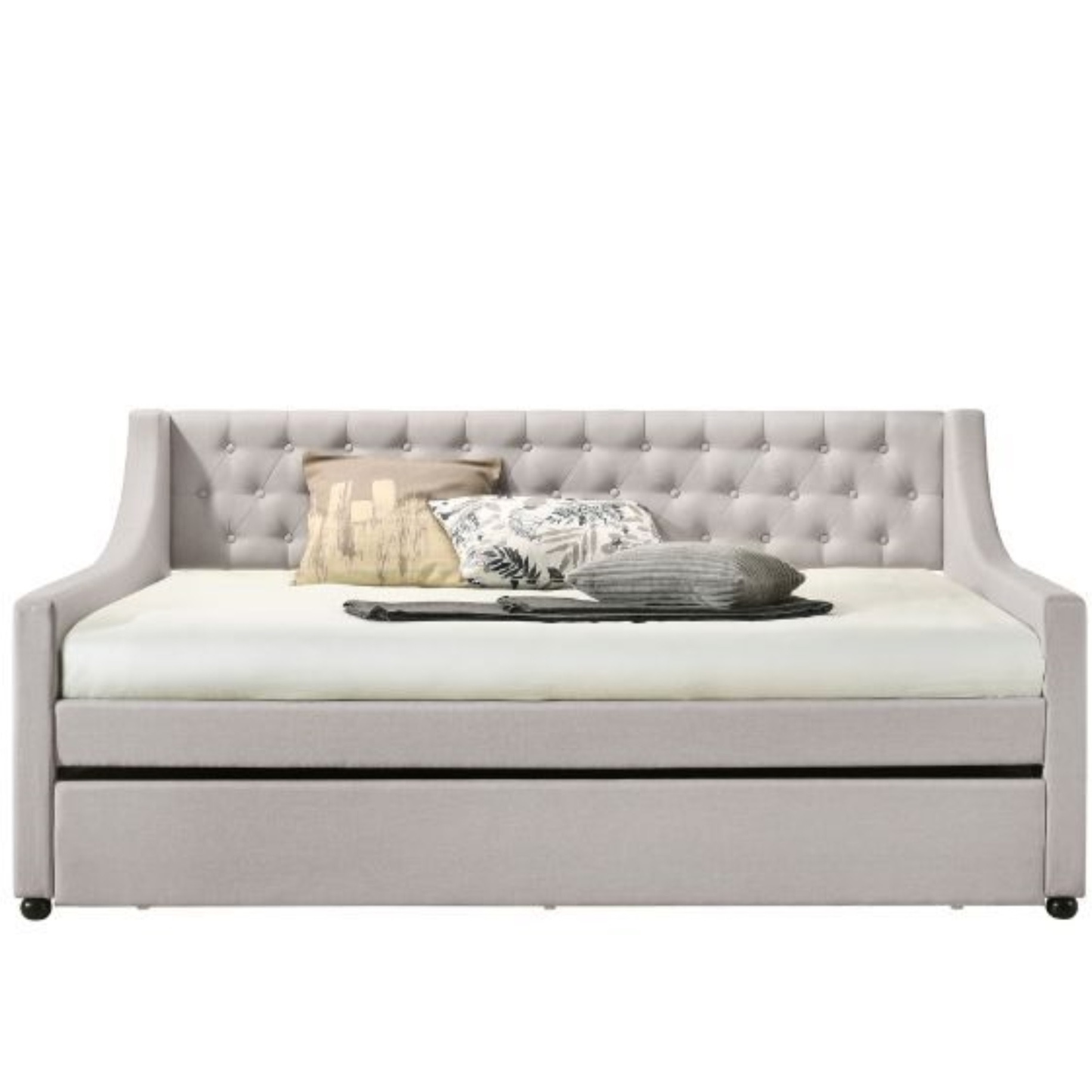 Full Daybed & Twin Trundle, Fog Fabric