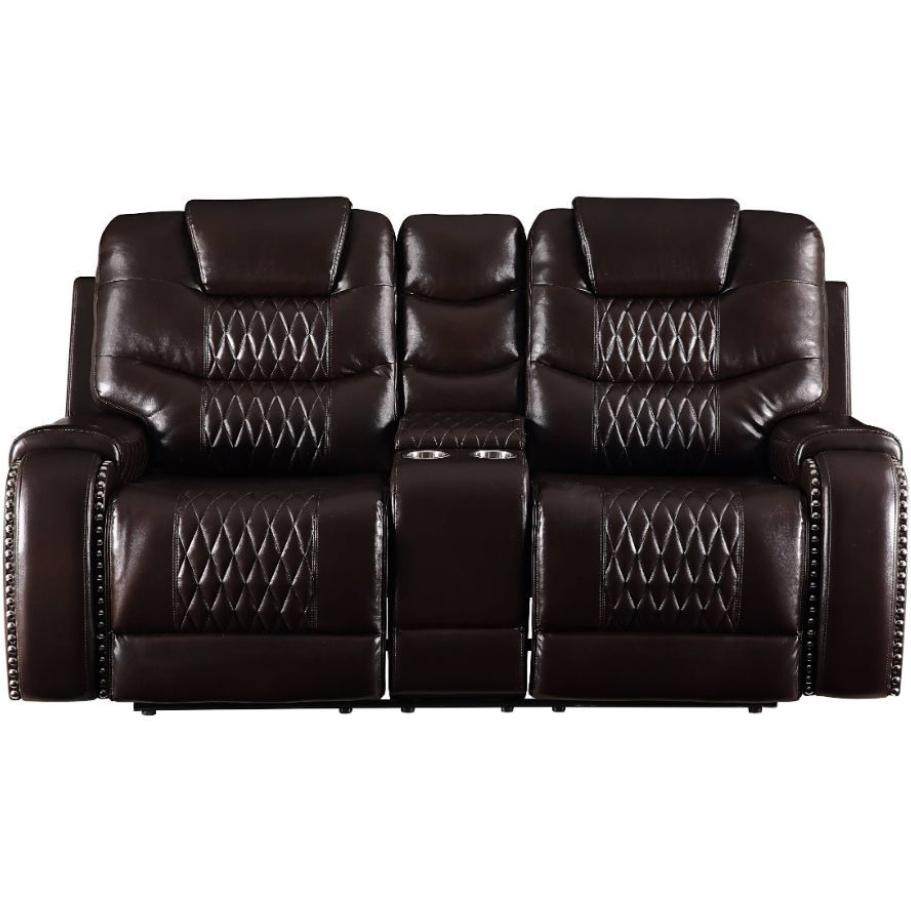 Love w/Console (Motion), Brown PU