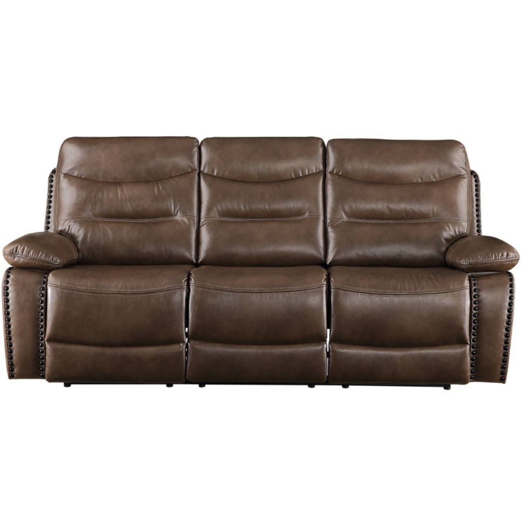 Sofa (Motion), Brown Leather-Gel Match