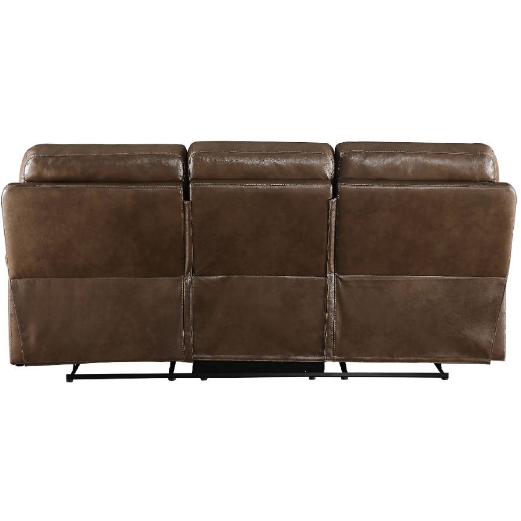 Sofa (Motion), Brown Leather-Gel Match