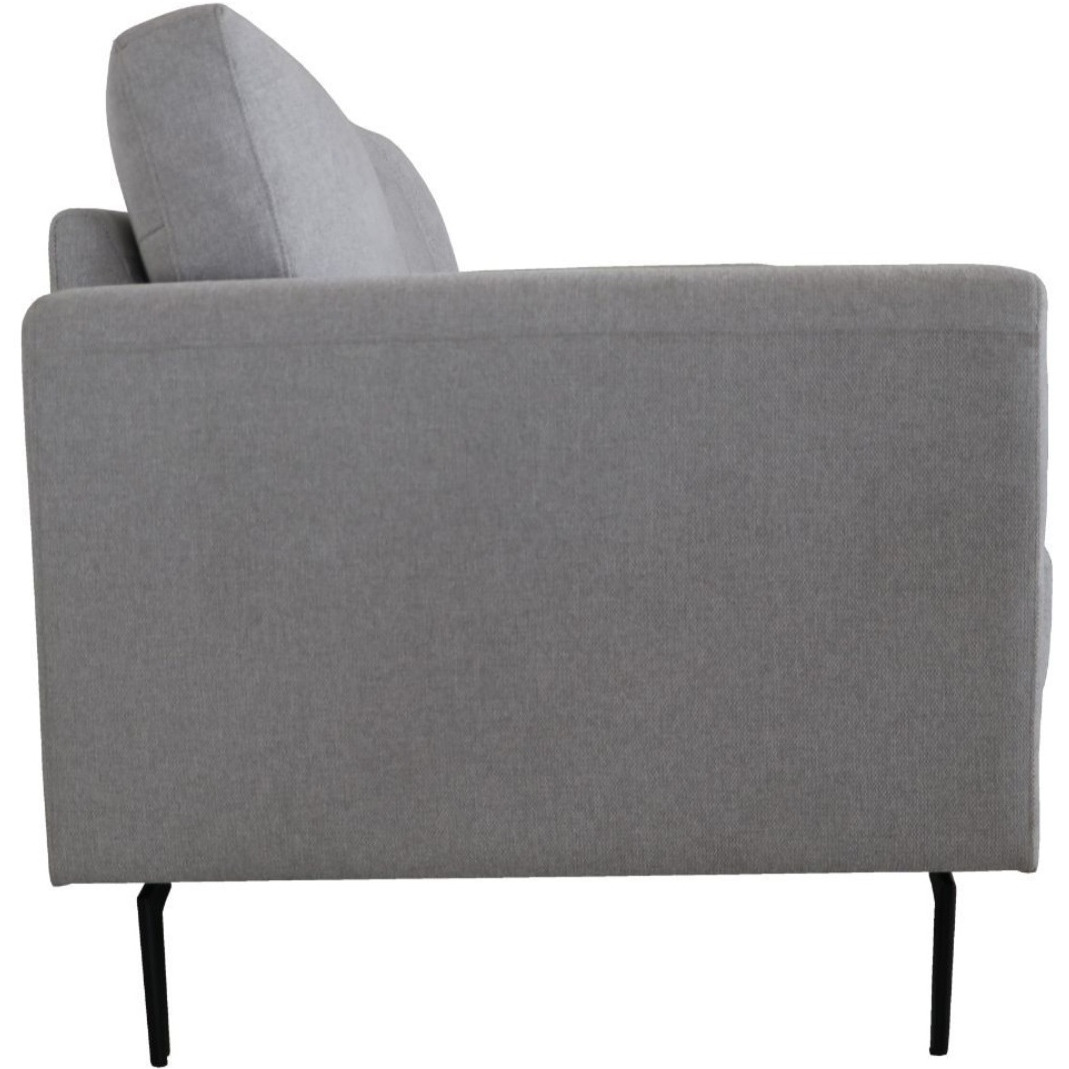 Loveseat, Light Gray Linen