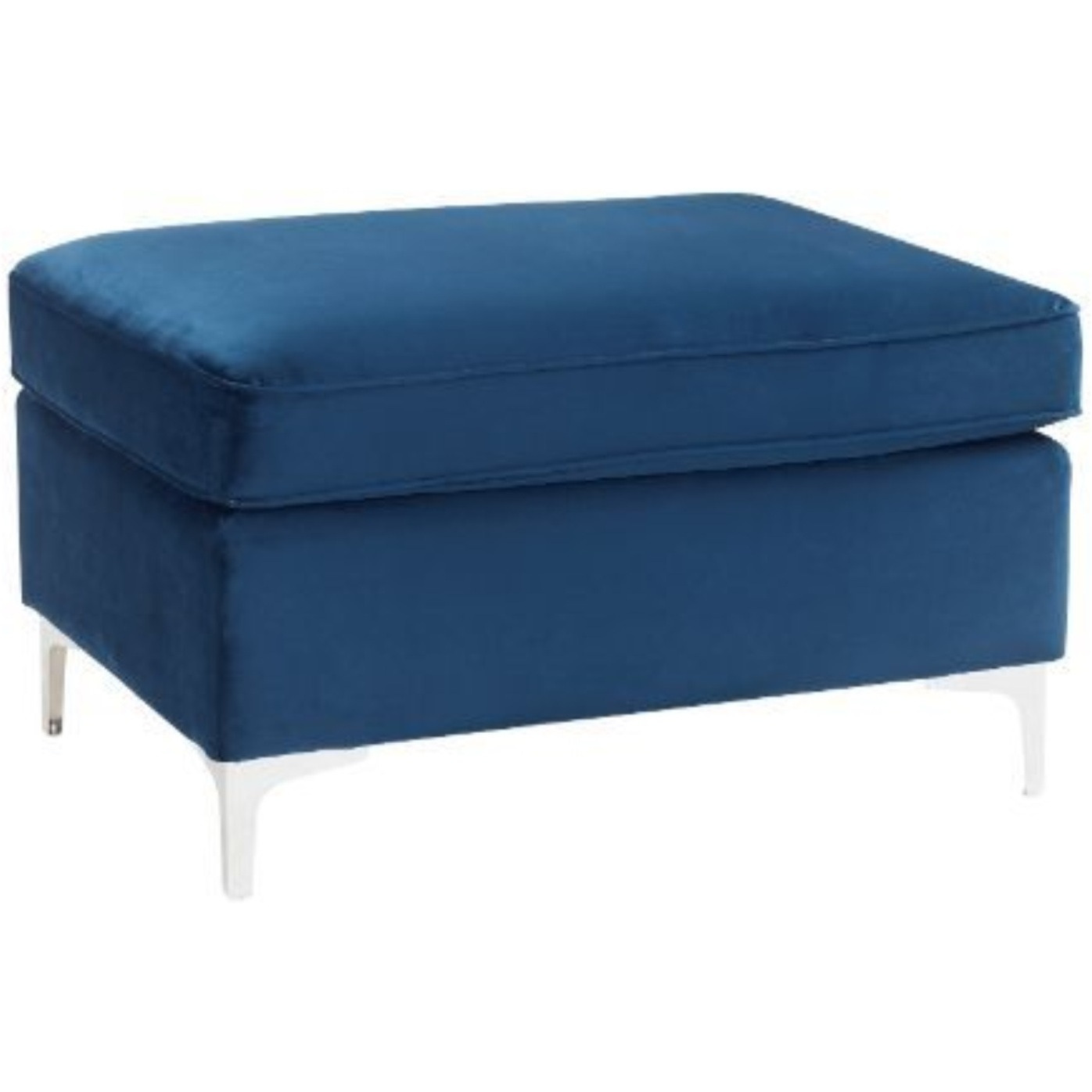 Ottoman, Blue Velvet