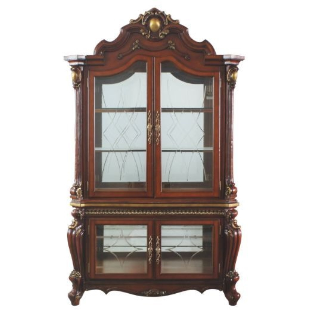 Curio Cabinet, Cherry Oak