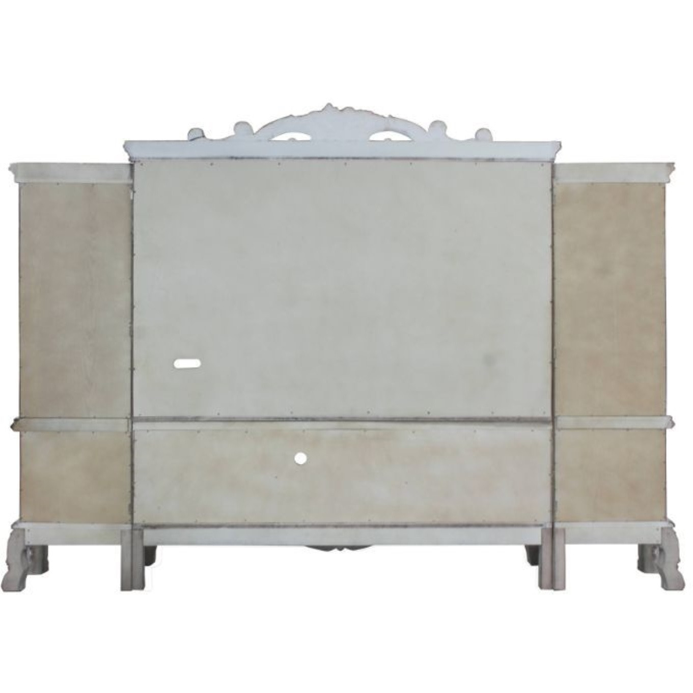 Entertainment Center, Vintage Bone White