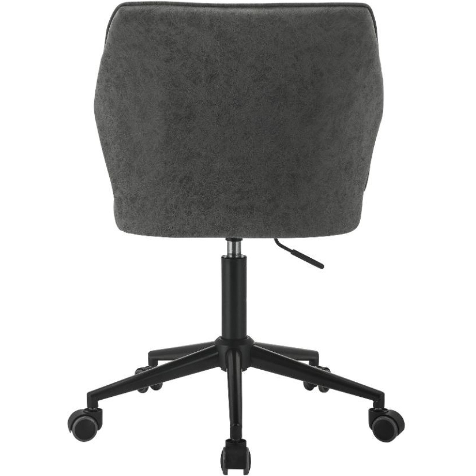 Office Chair, Vintage Gray PU & Black