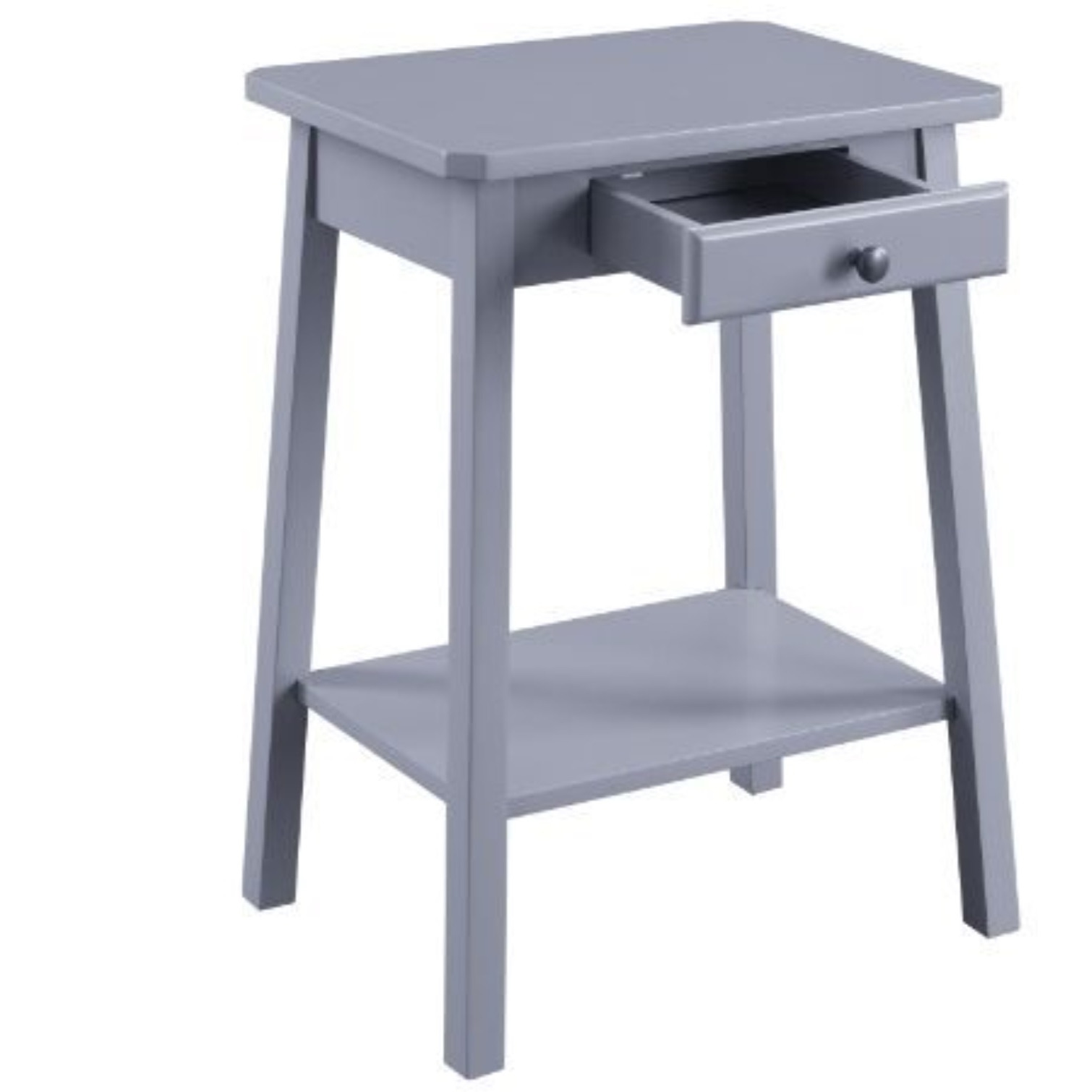 Accent Table, Gray Finish