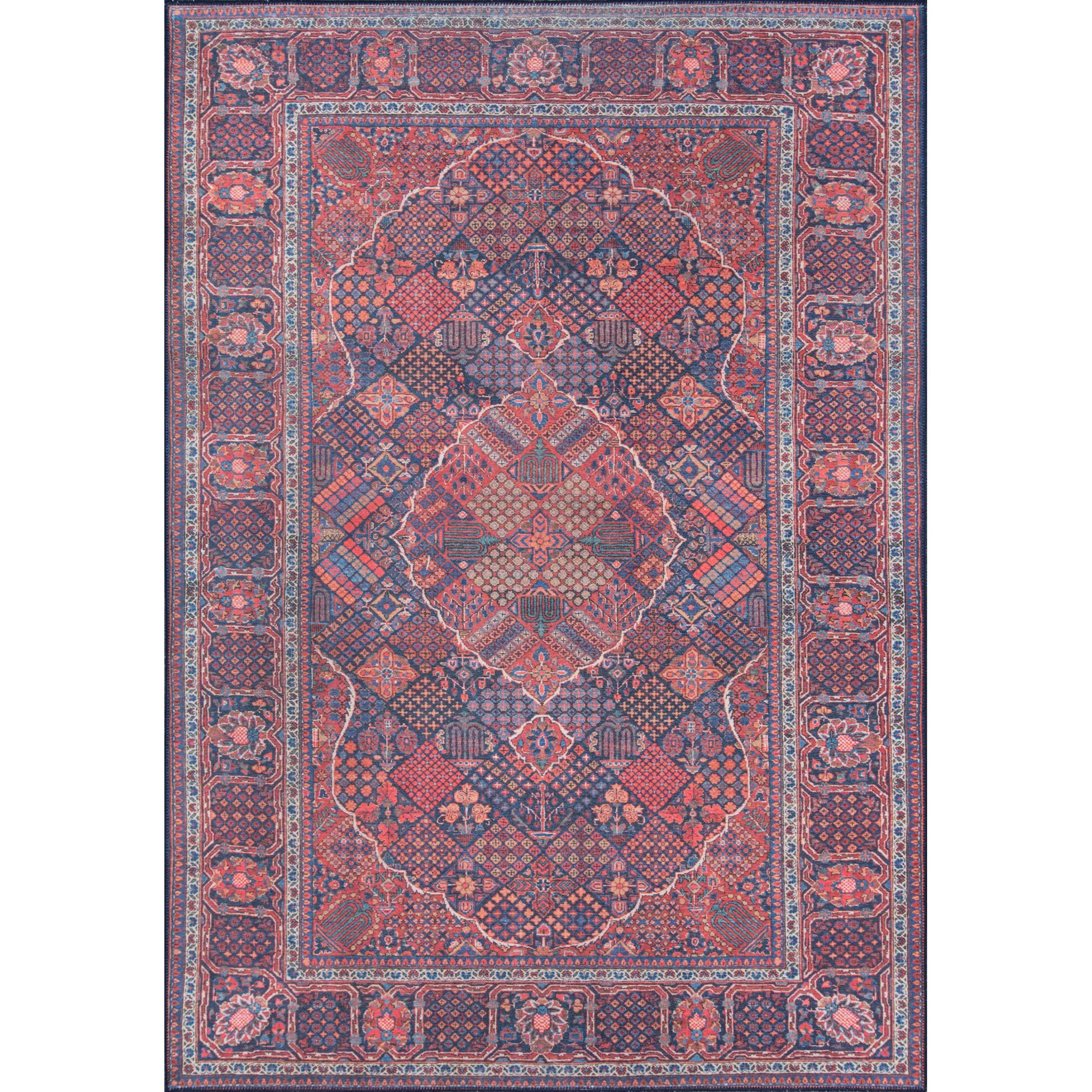 Momeni Afshar AFS10 Navy  7'6" X 9'6"