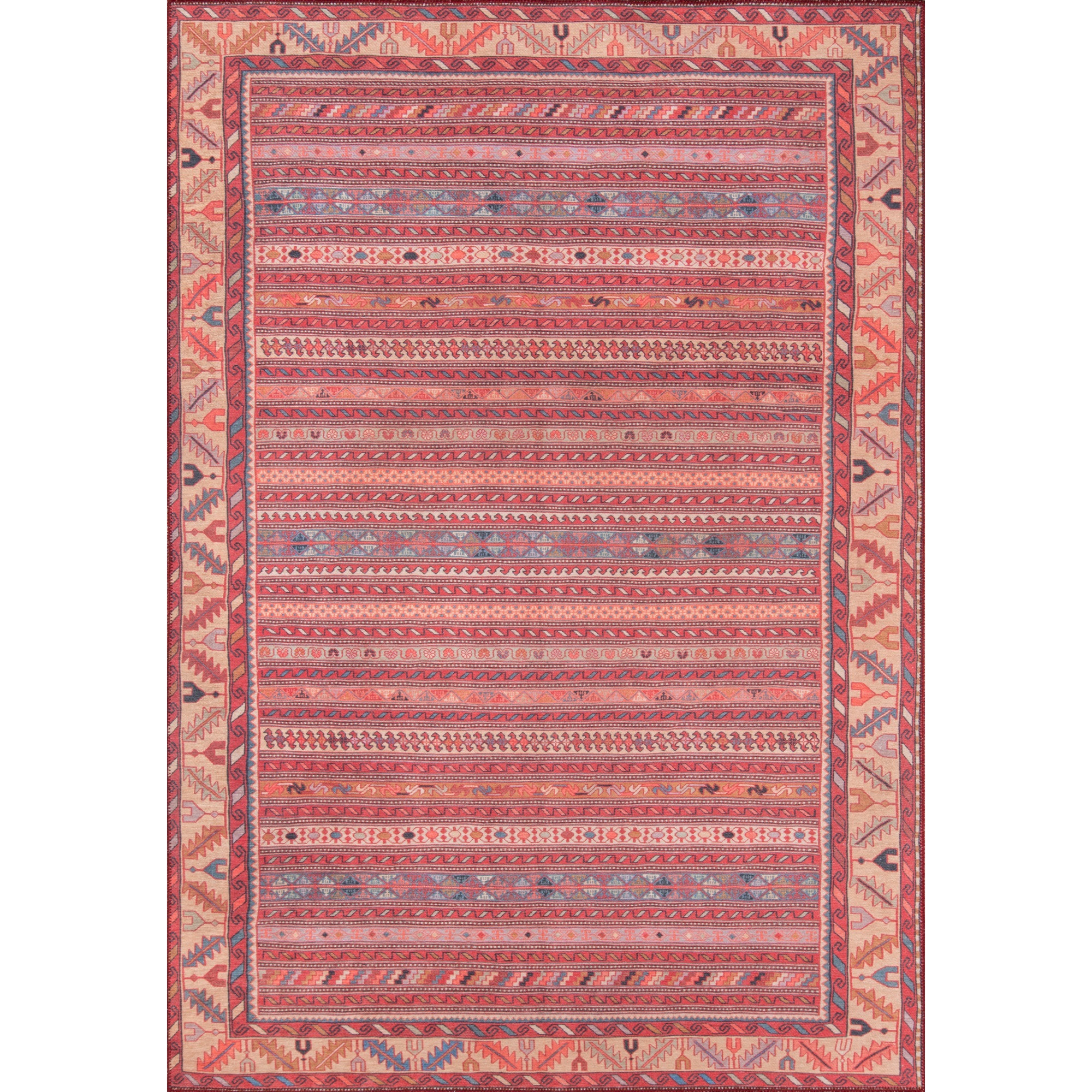 Momeni Afshar AFS-5 Multi  2'3" X 7'6" Runner