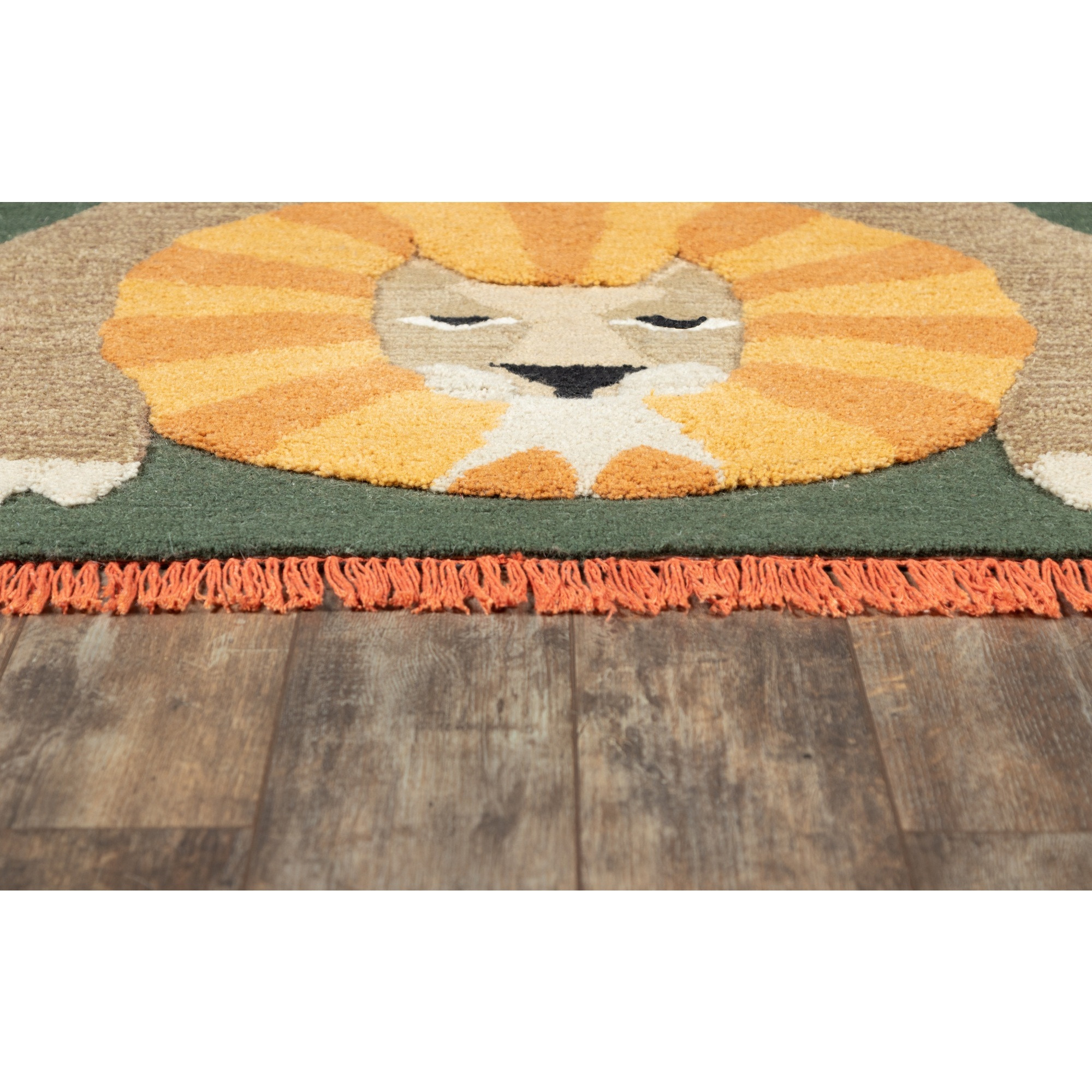 Novogratz Atticus ATC-1 Green Leon 3' X 5'