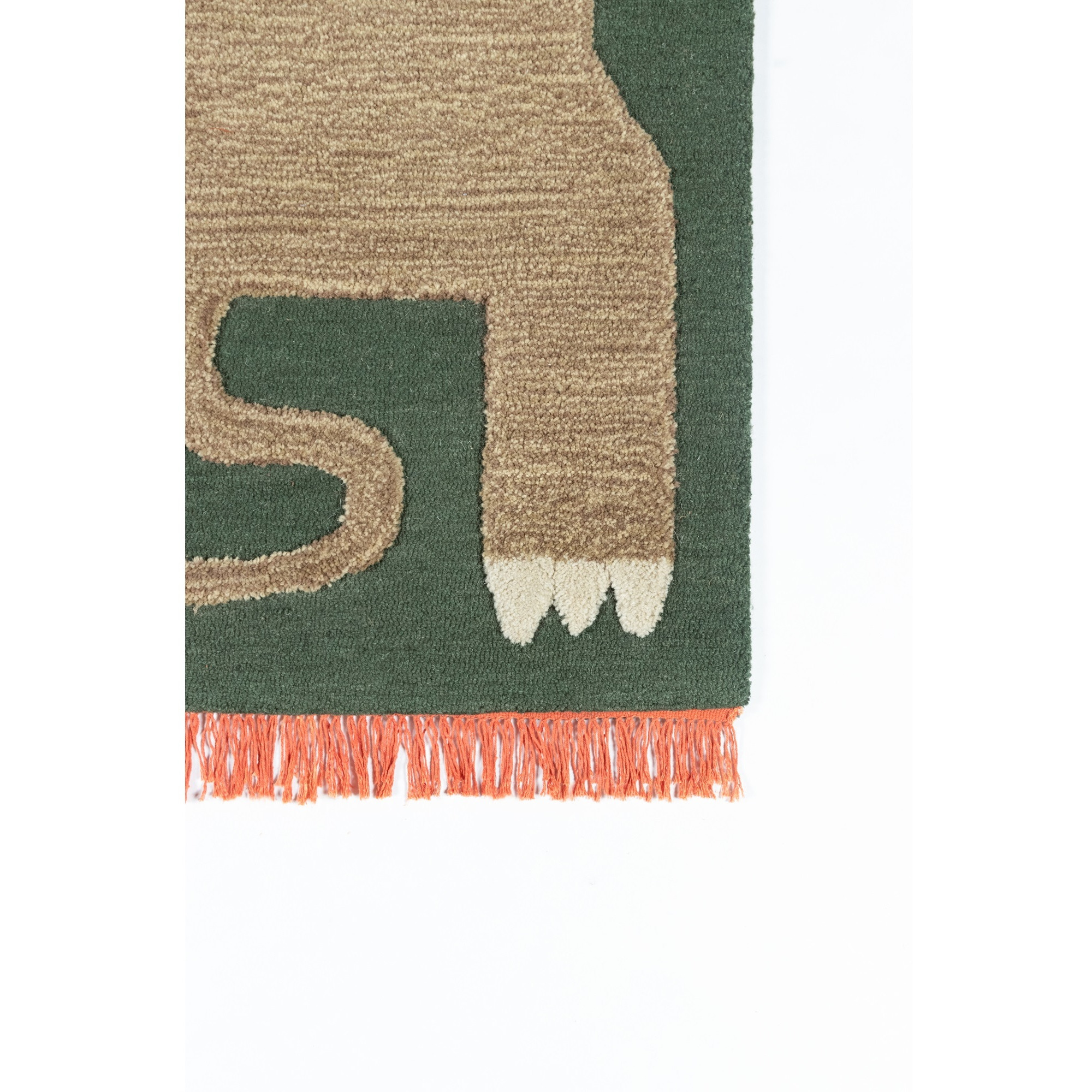 Novogratz Atticus ATC-1 Green Leon 3' X 5'