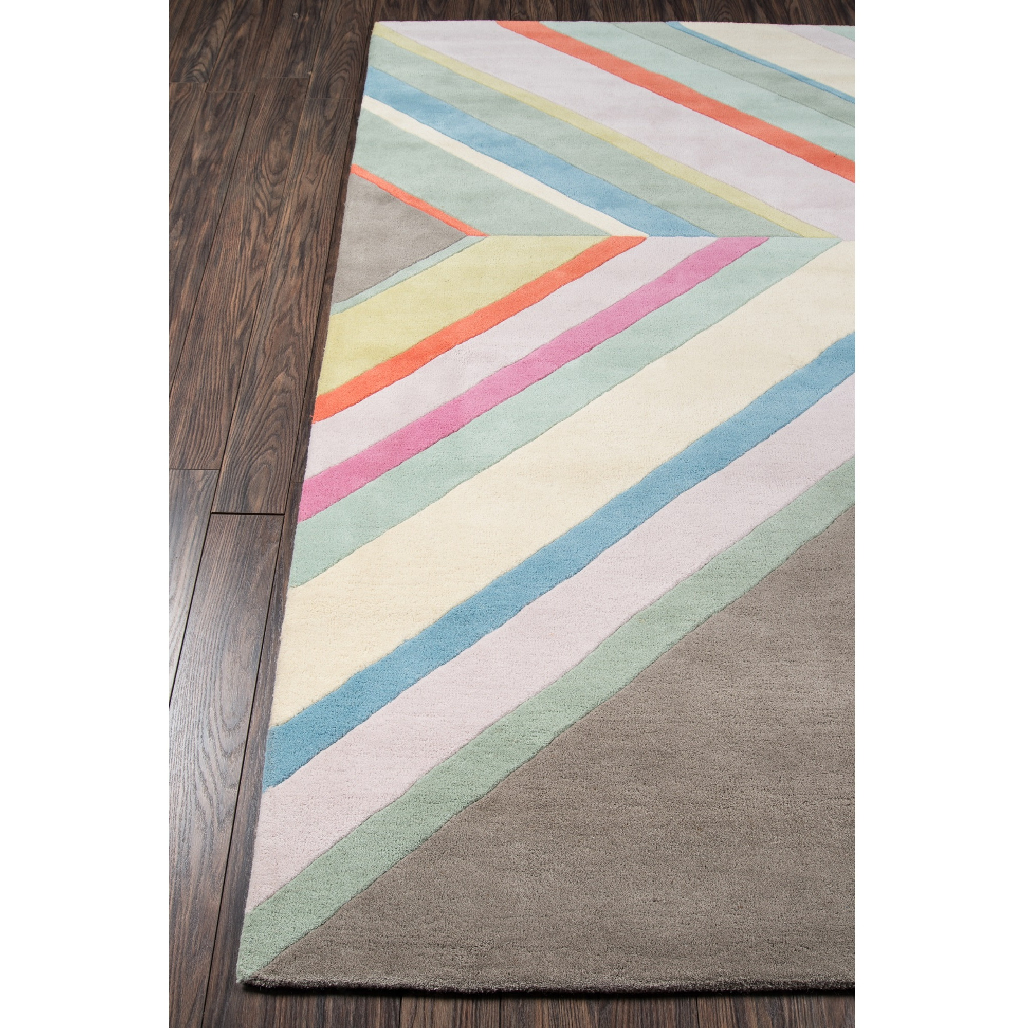 Novogratz Delmar DEL-5 Grey Ultralight 2'3" X 8' Runner