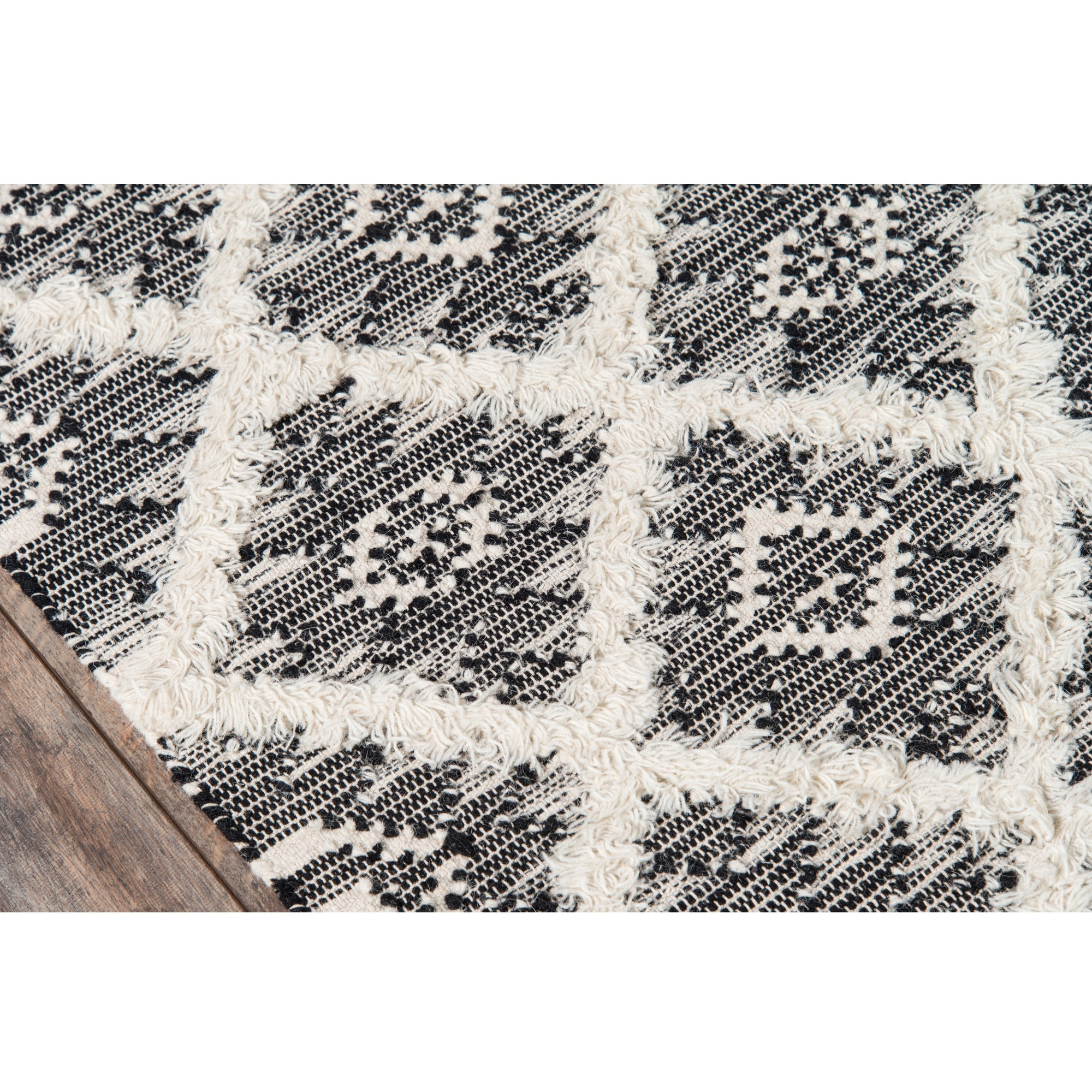 Momeni Harper HAR-1 Black  3' X 5'