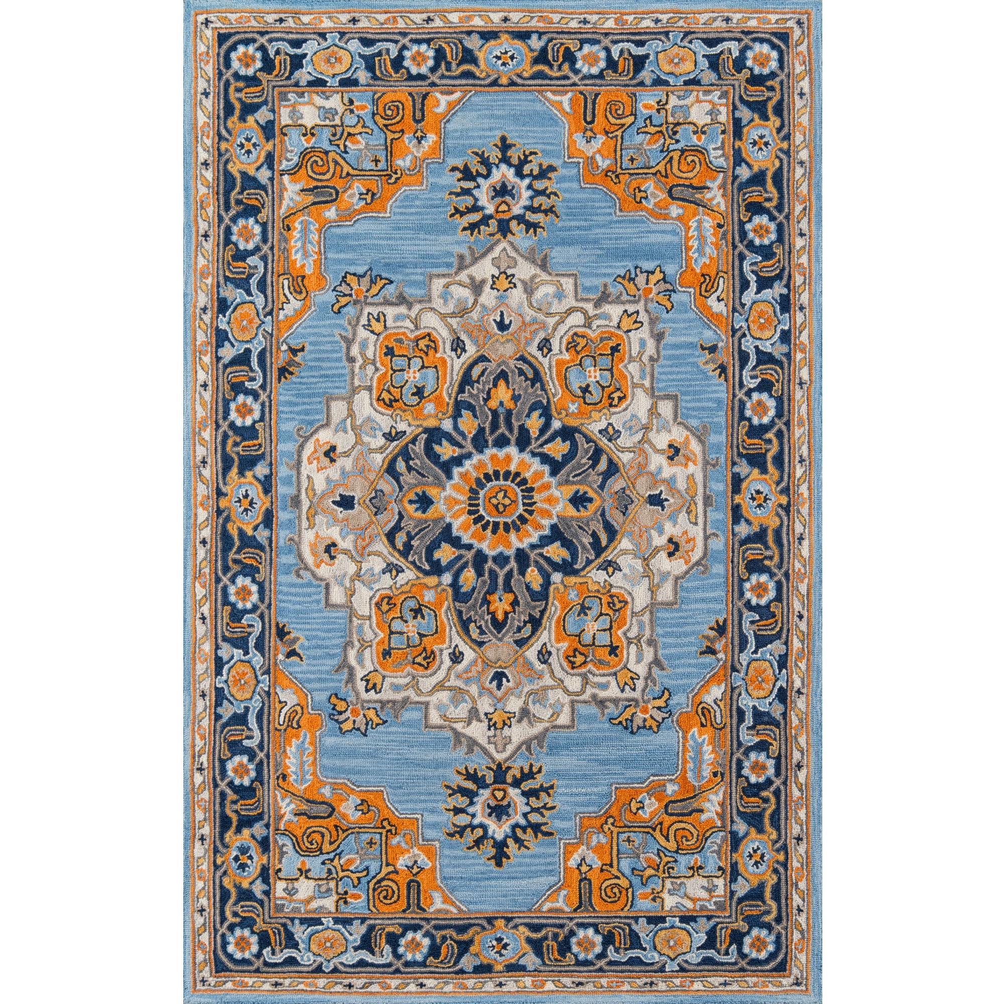 Momeni Ibiza IBI-1 Blue  5' X 8'