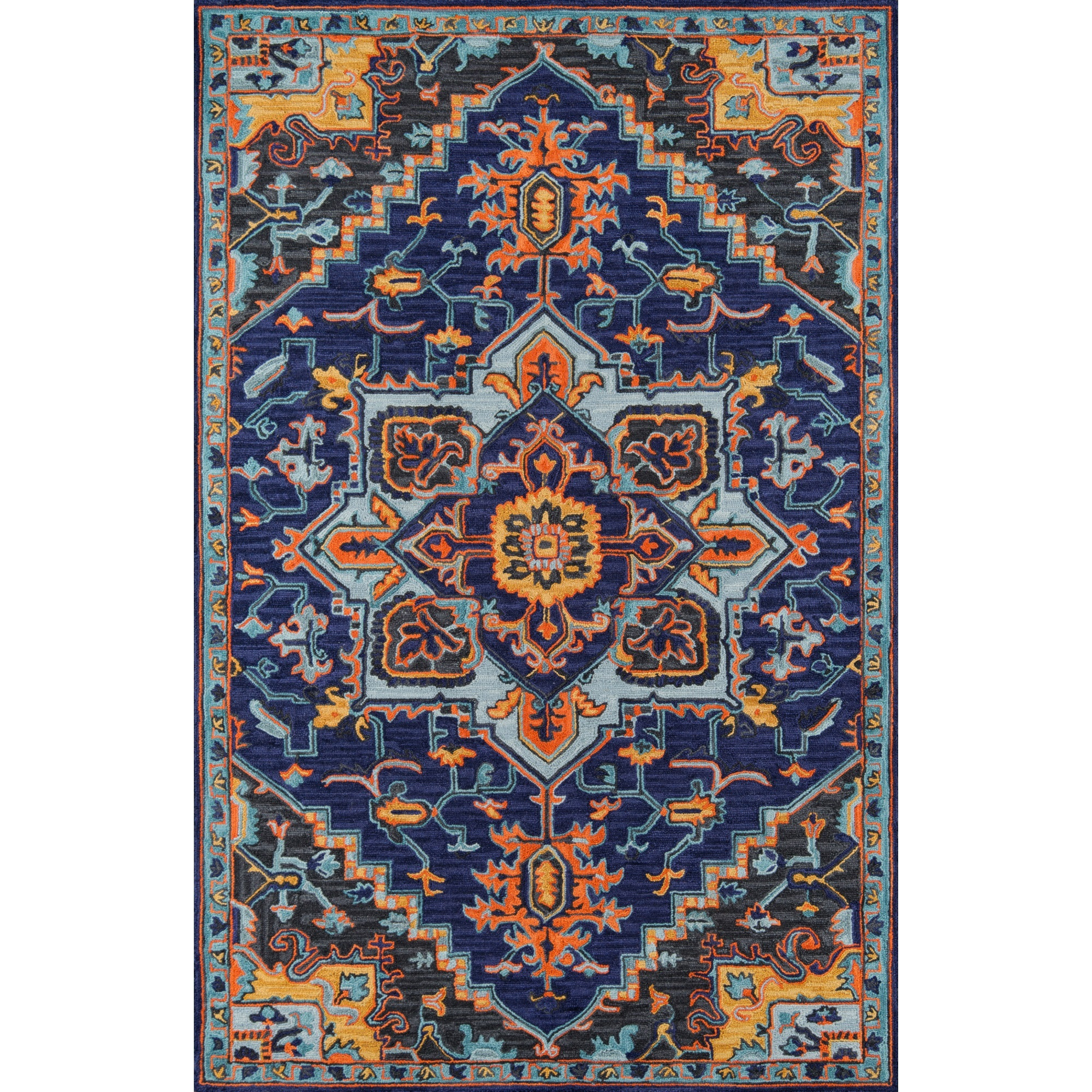 Momeni Ibiza IBI-2 Navy  3' X 5'