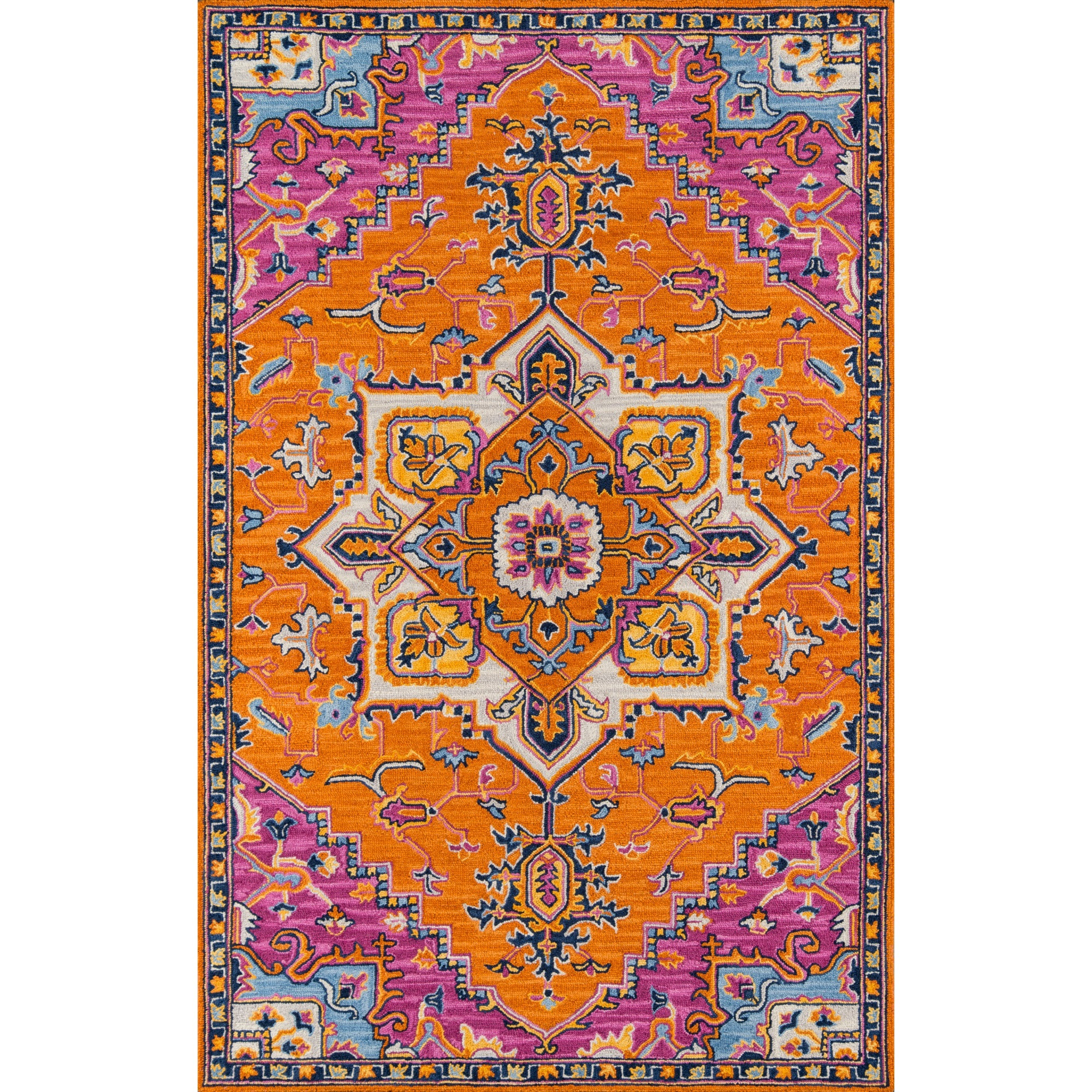 Momeni Ibiza IBI-2 Orange  8' X 10'