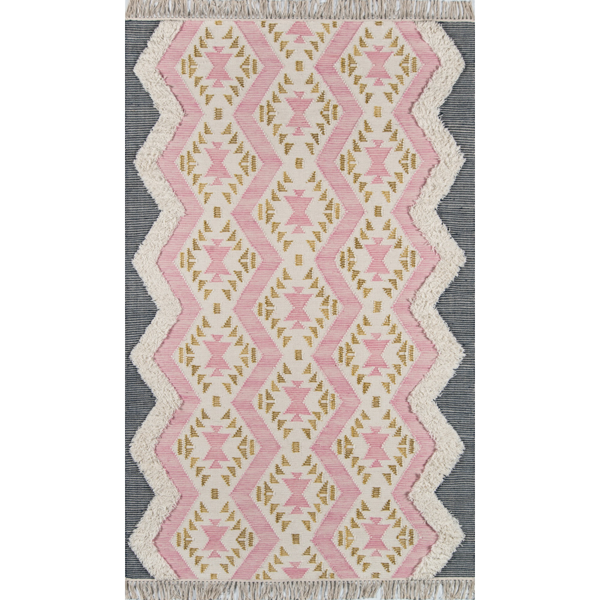 Novogratz Indio IND-1 Pink Beverly 3' X 5'