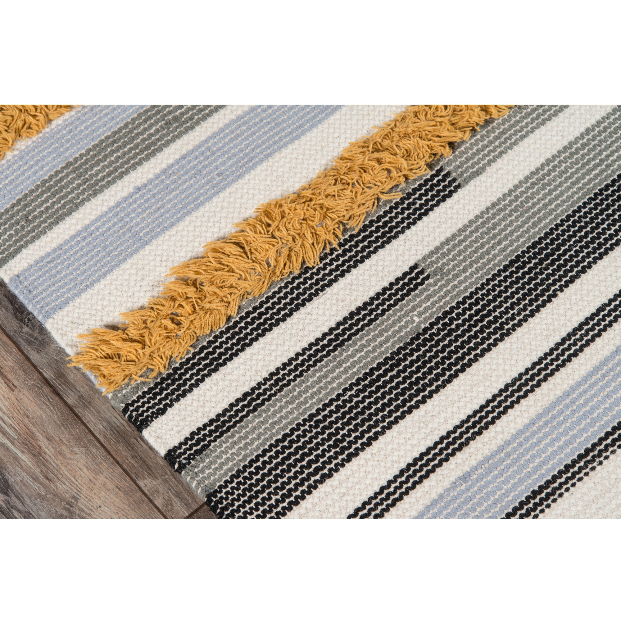 Novogratz Indio IND-6 Mustard Feliz 2'3" X 7'10" Runner