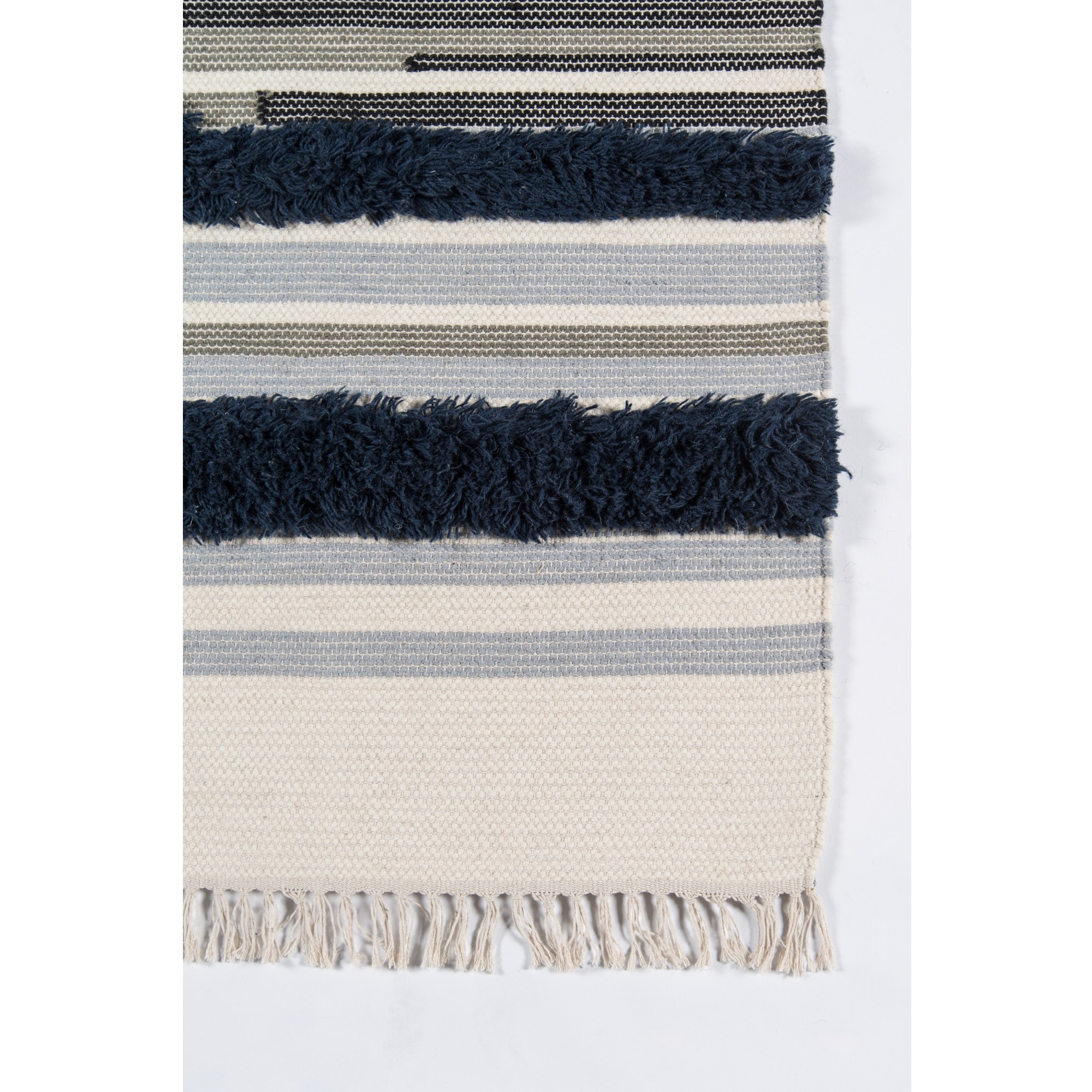 Novogratz Indio IND-6 Navy Feliz 2' X 3'