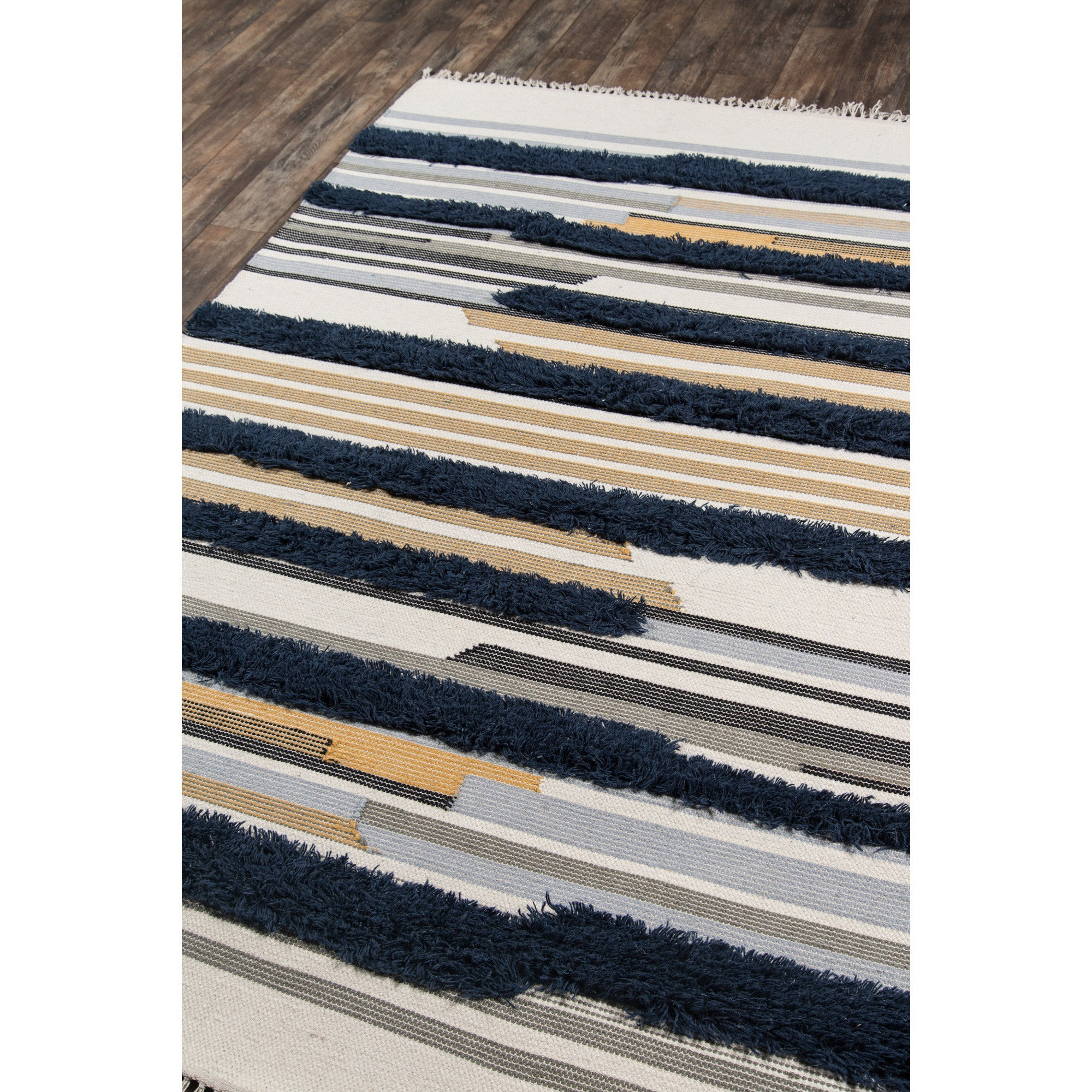 Novogratz Indio IND-6 Navy Feliz 2' X 3'