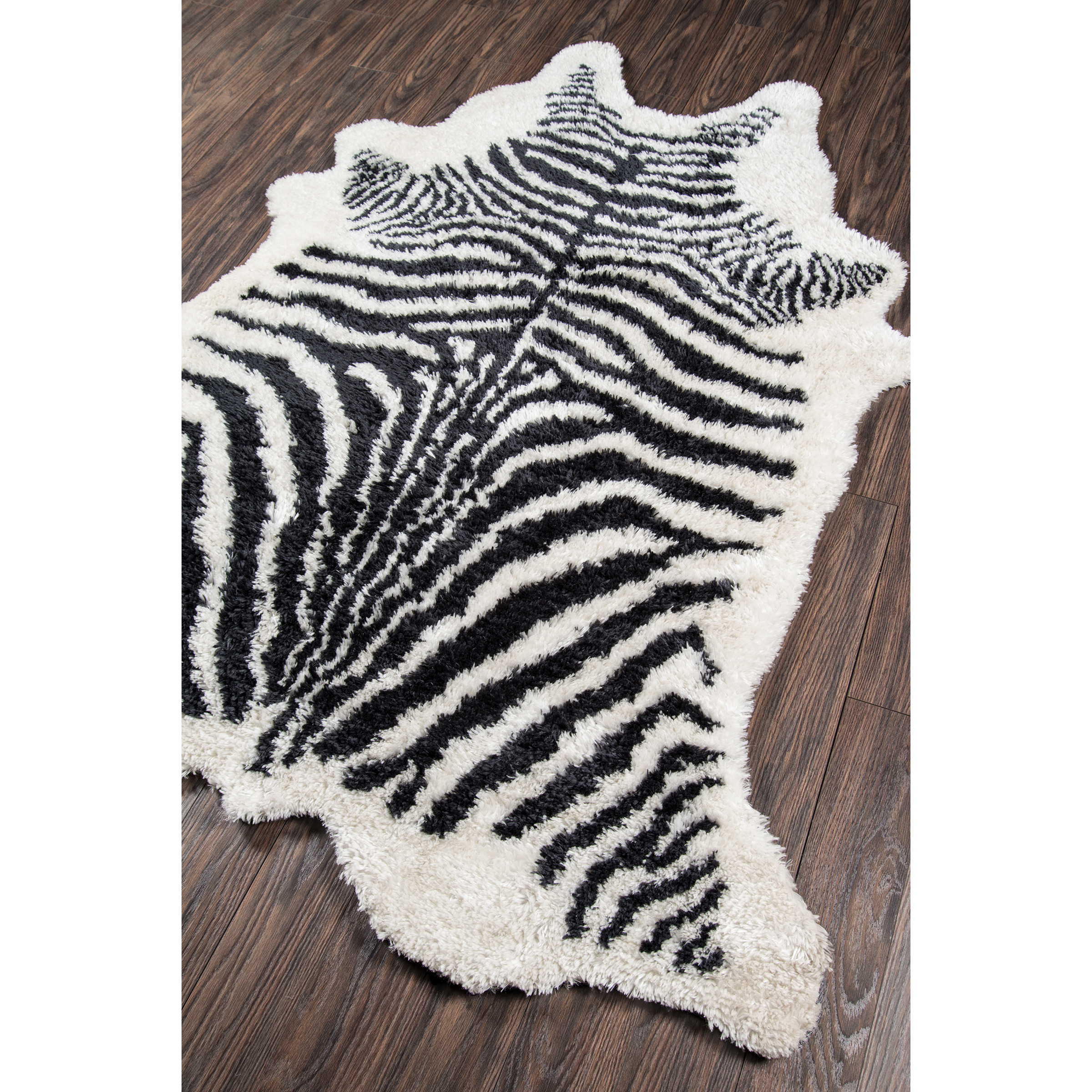 Novogratz Kalahari KAL-1 Black Domesticated 3'6" X 5'6"
