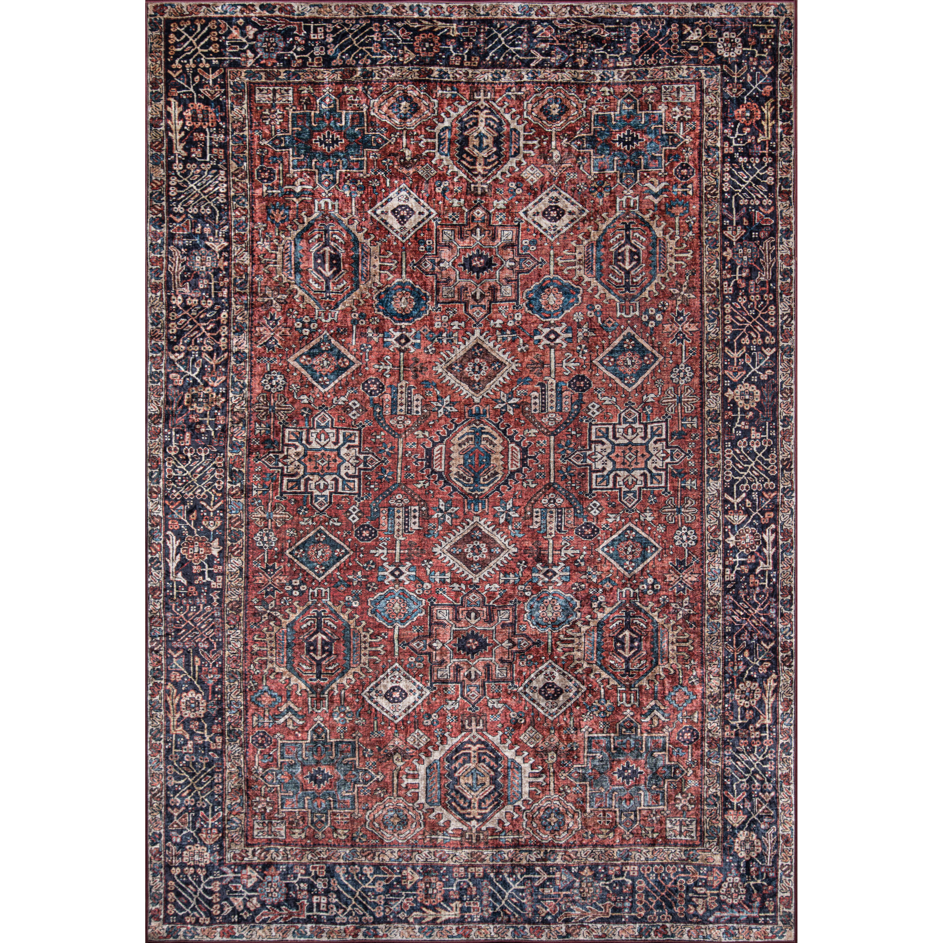 Momeni Karachi KAR-2 Rust  8' X 10'
