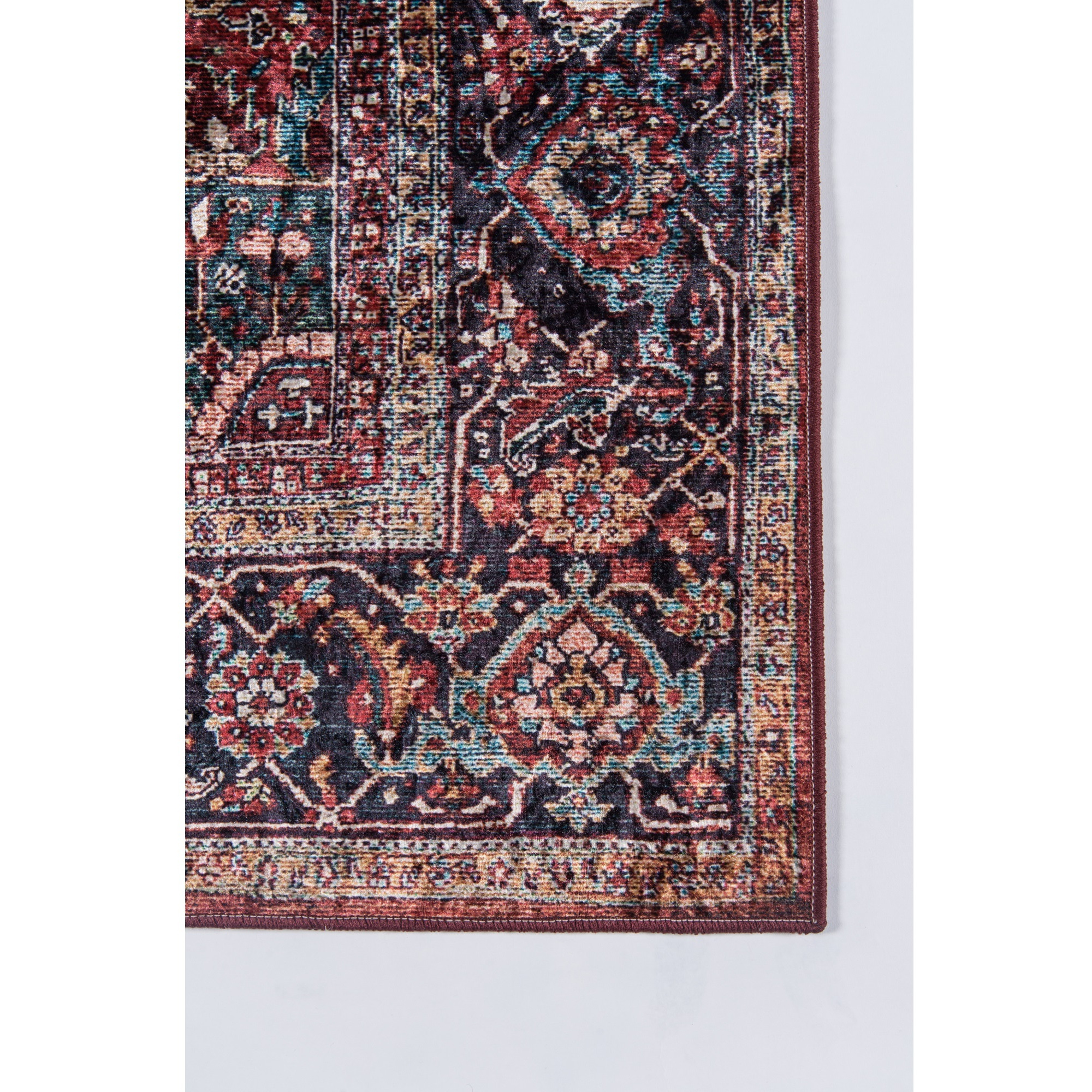 Momeni Karachi KAR-4 Burgundy  6' X 9'