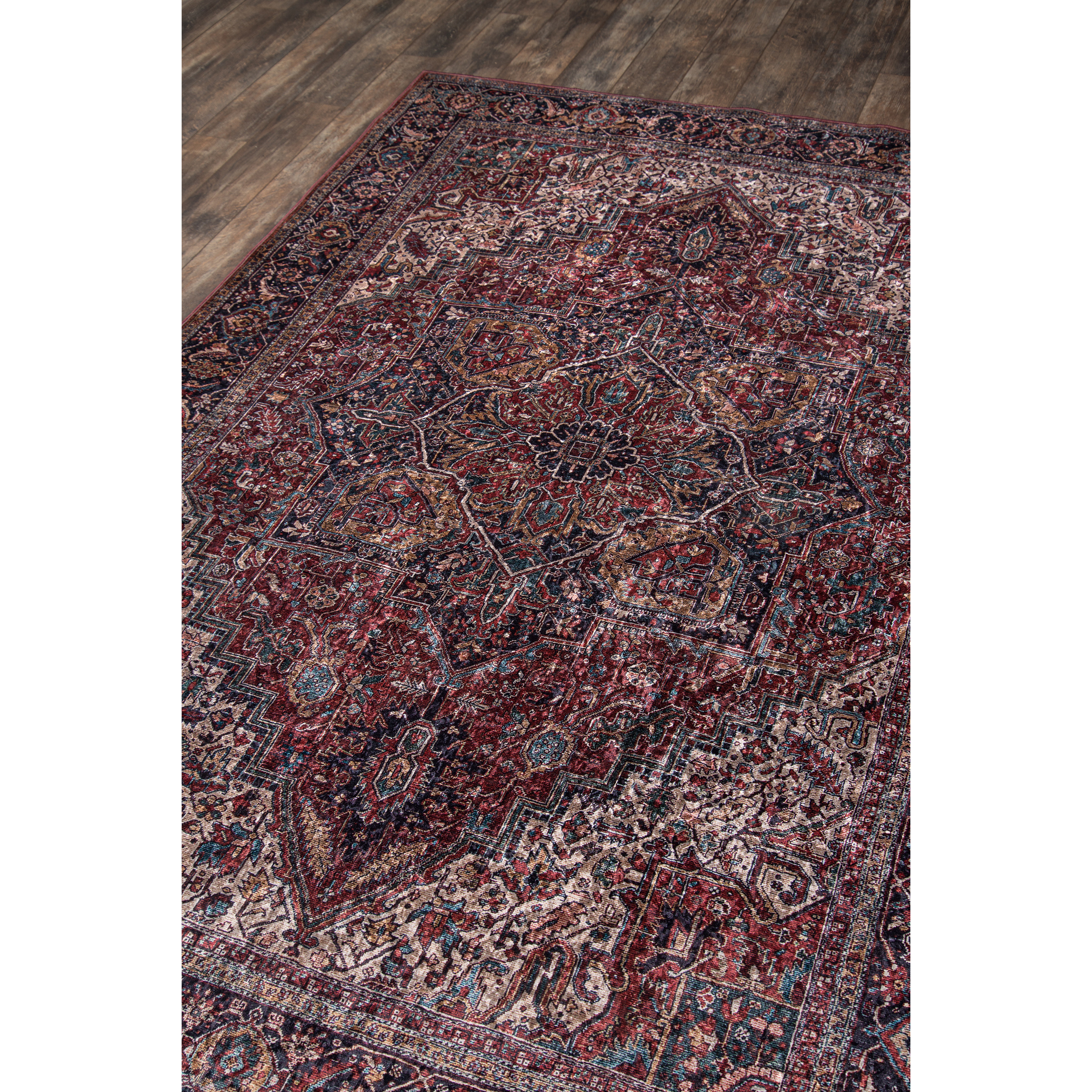 Momeni Karachi KAR-4 Burgundy  6' X 9'
