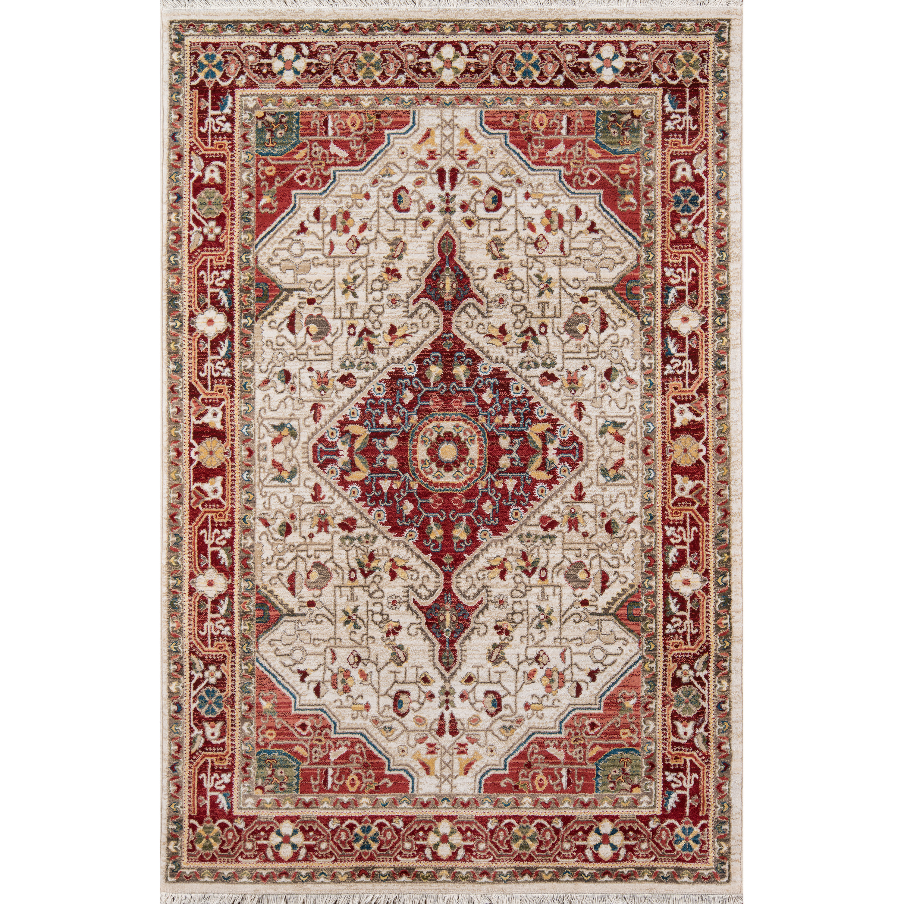 Momeni Lenox LE-02 Red  7'6" X 9'6"