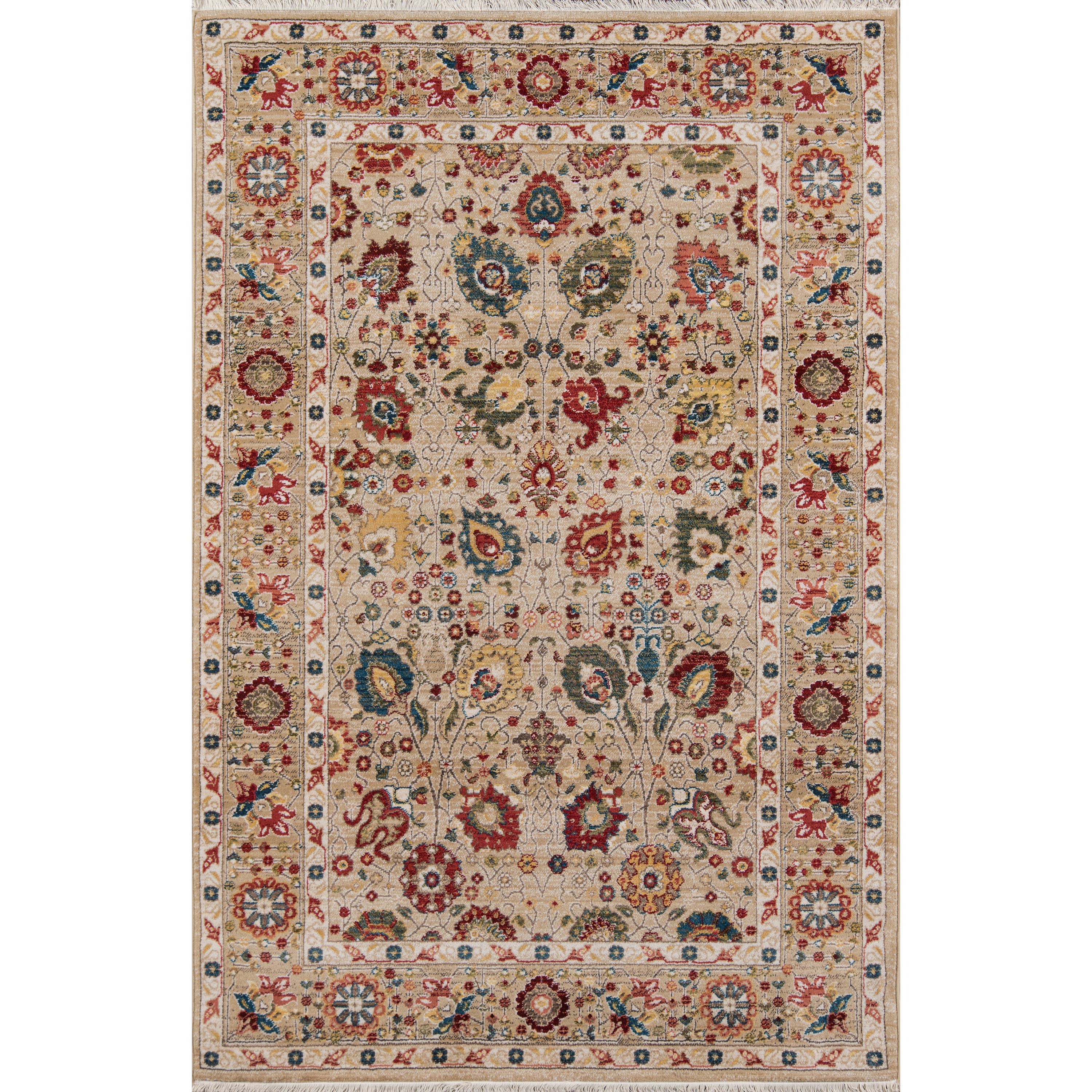 Momeni Lenox LE-04 Ivory  5' X 7'5"