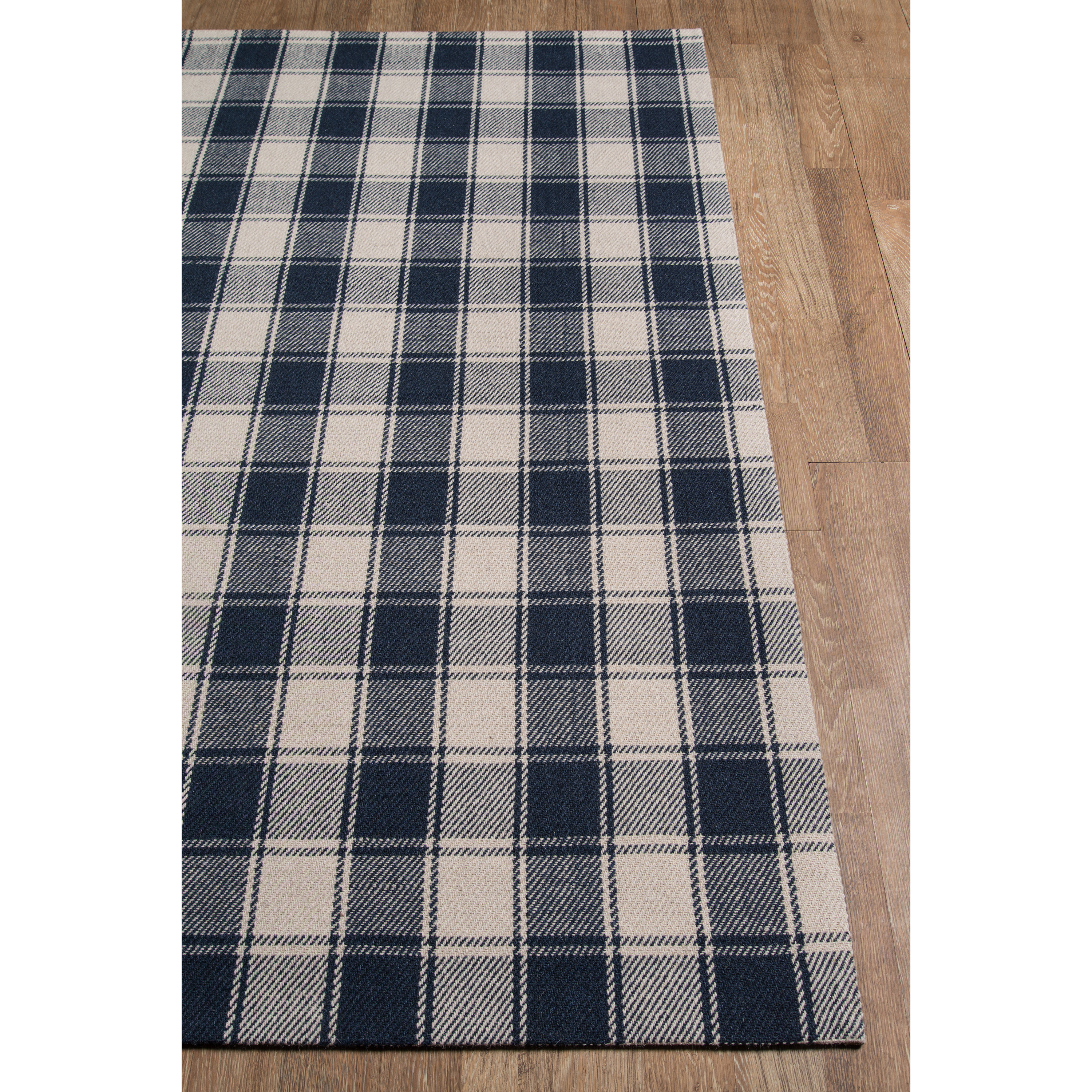 Erin Gates Marlborough MLB-1 Navy Charles 5' X 8'