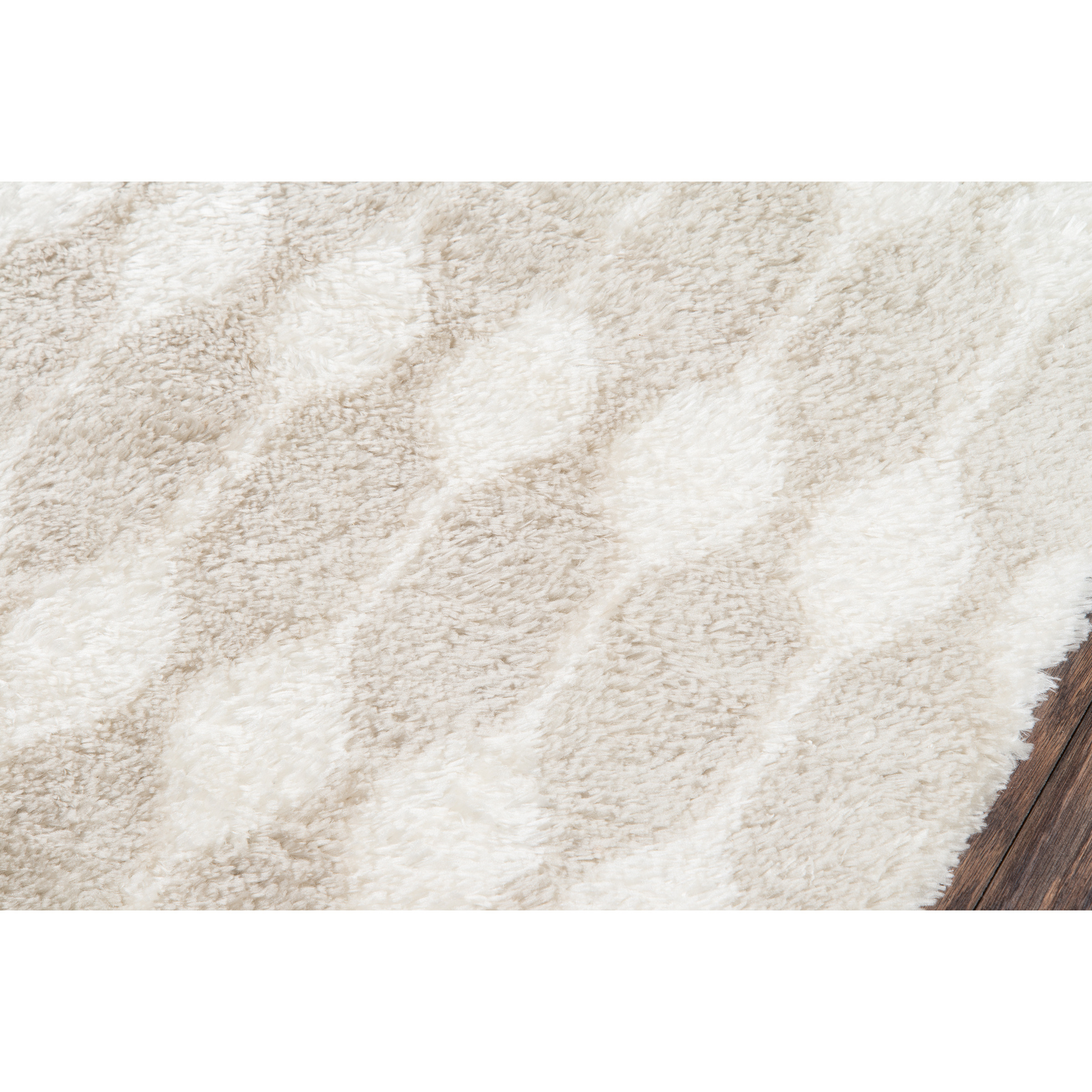 Novogratz Retro RET-4 Taupe Stockings 2'3" X 7'6" Runner