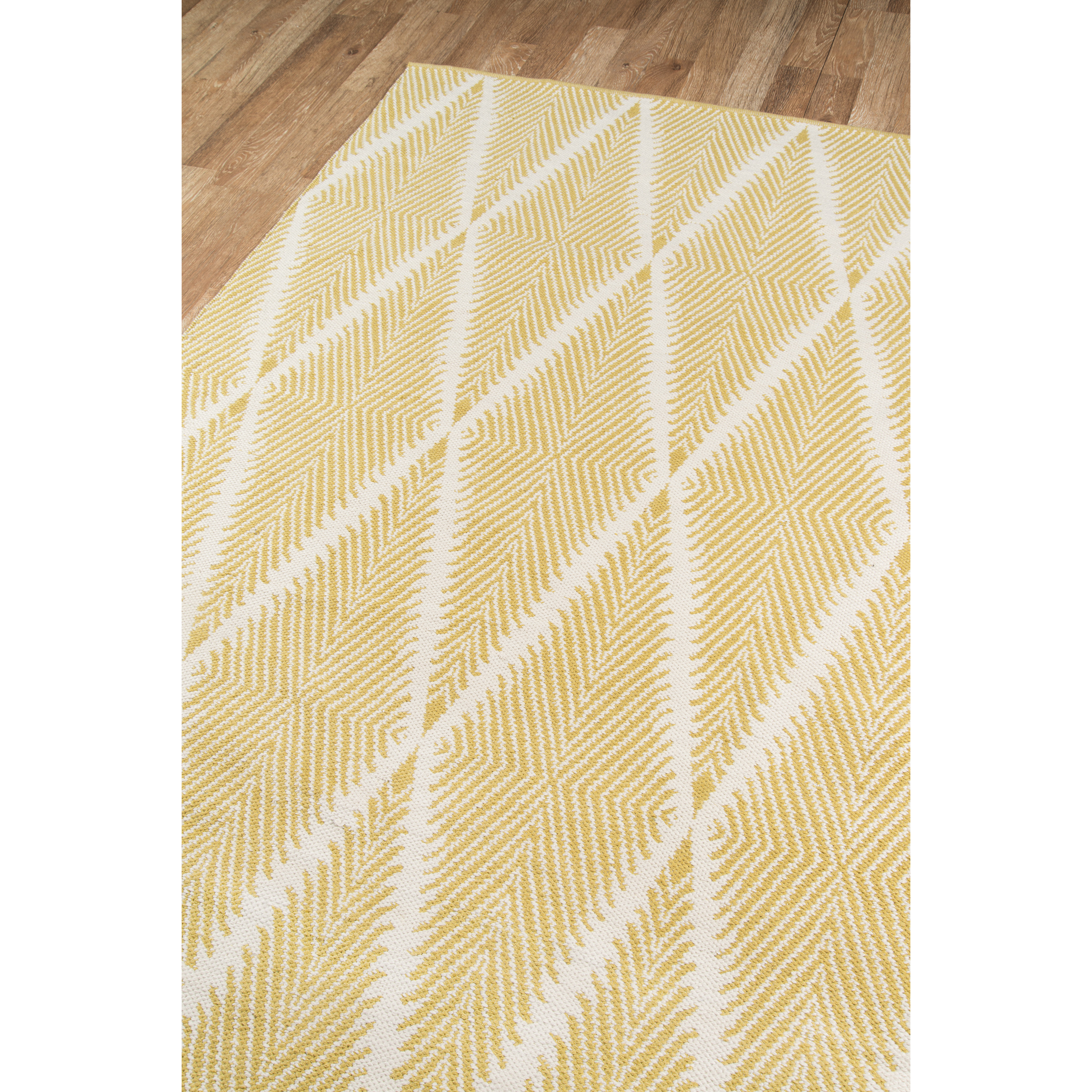 Erin Gates River RIV-1 Citron Beacon 2'3" X 8' Runner
