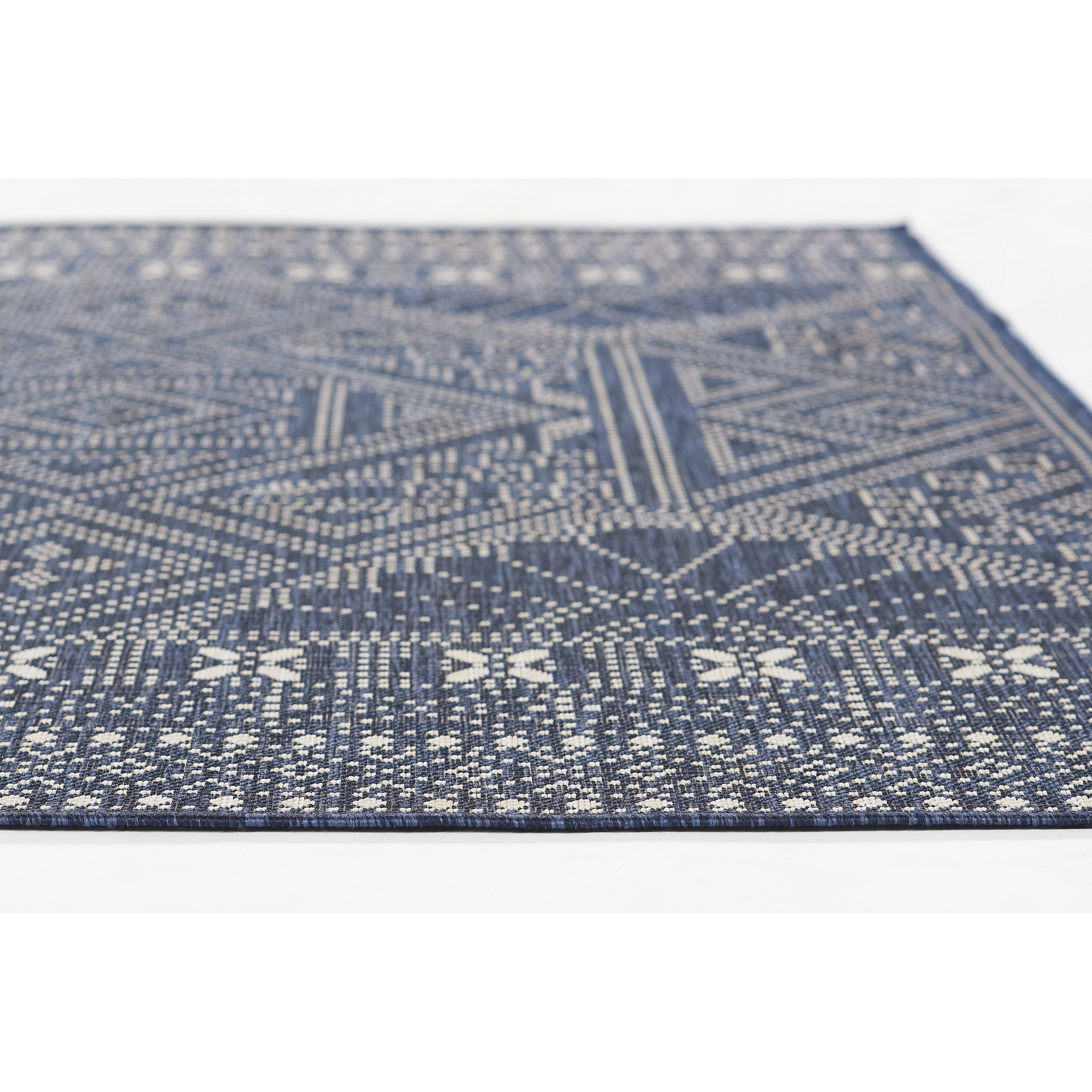 Momeni Riviera RV-03 Navy  6'6" X 9'