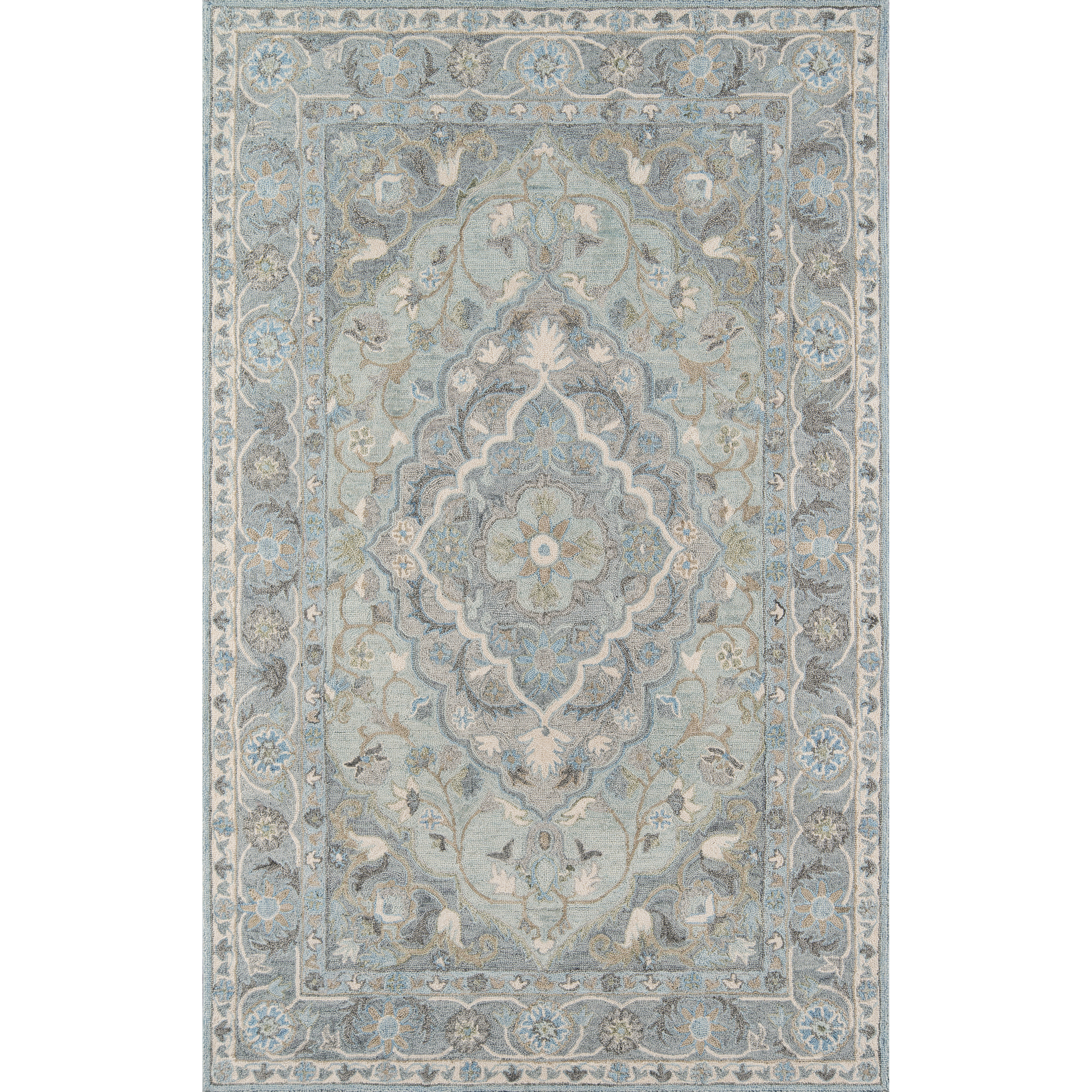 Momeni Tangier TAN33 Blue  7'6" X 9'6"