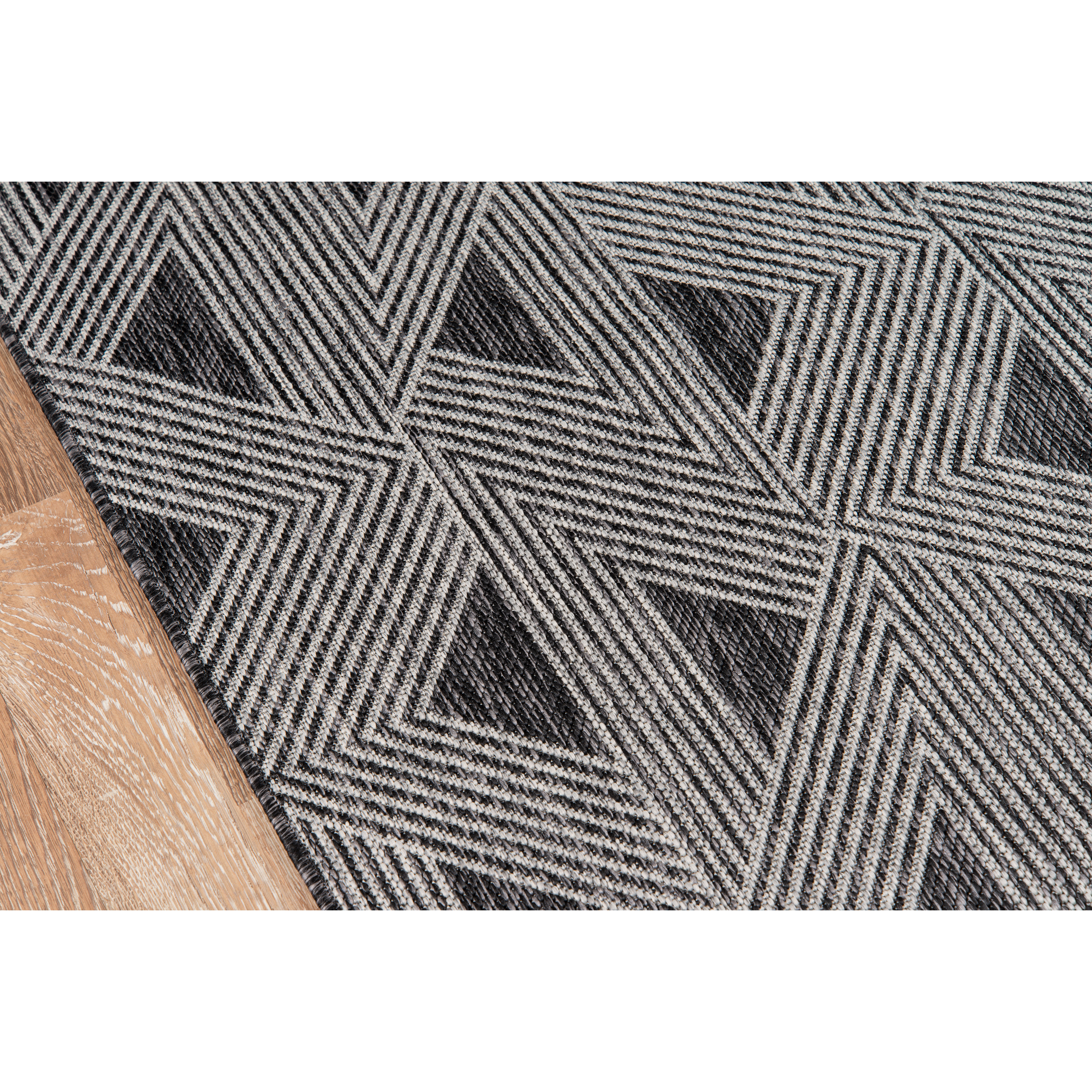 Novogratz Villa VI-06 Charcoal Como 2'7" X 7'6" Runner