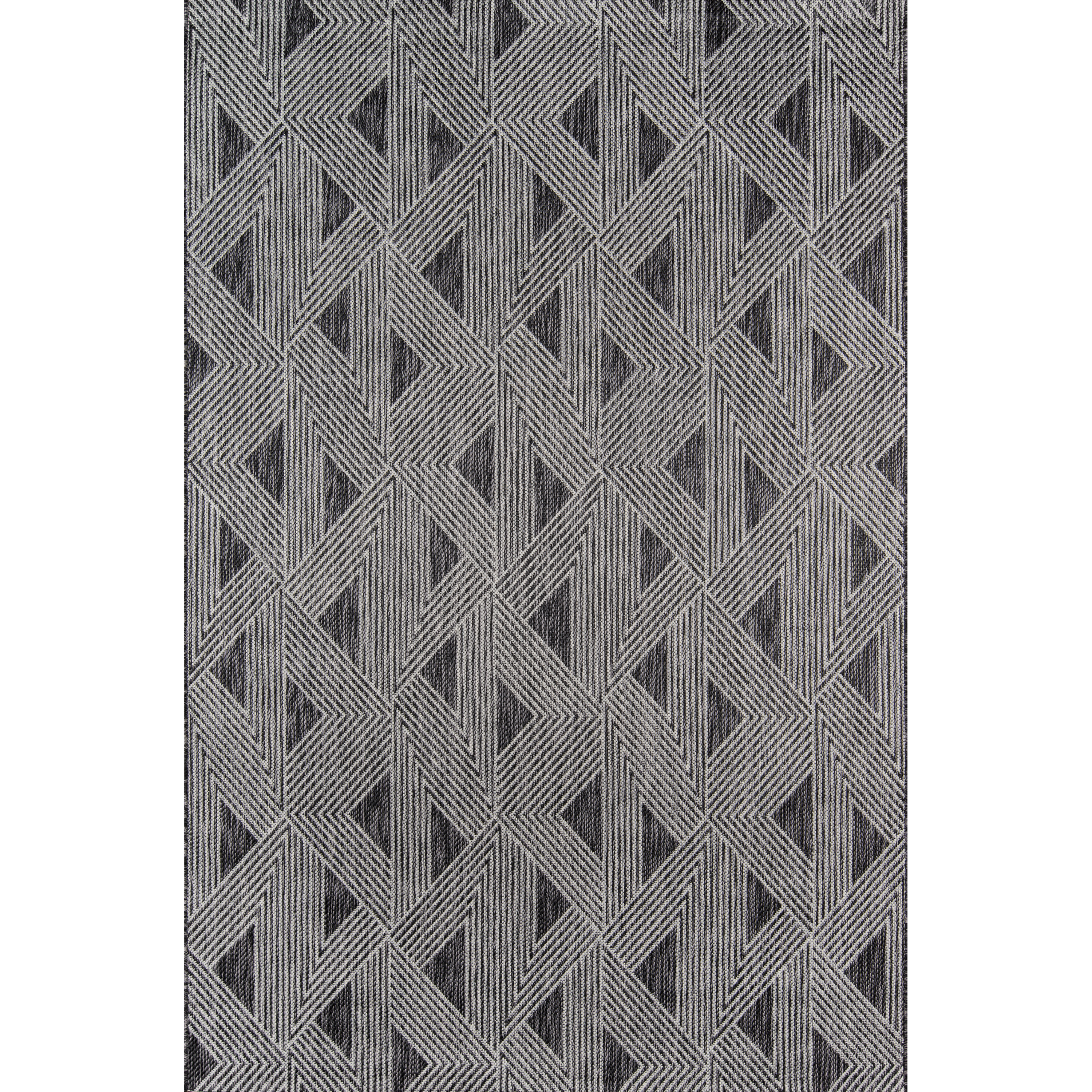 Novogratz Villa VI-06 Charcoal Como 6'7" X 9'6"