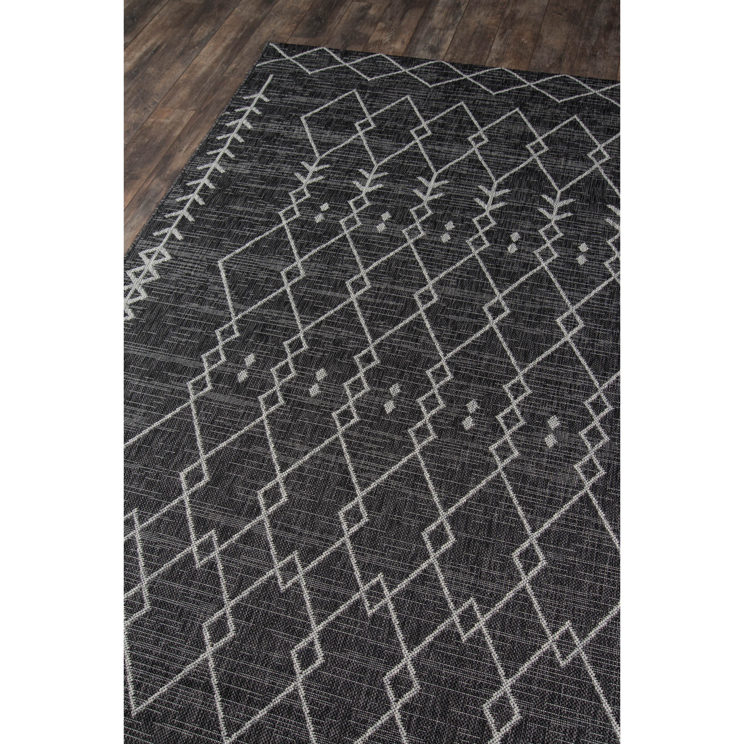 Novogratz Villa VI-08 Charcoal Monaco 2'7" X 7'6" Runner