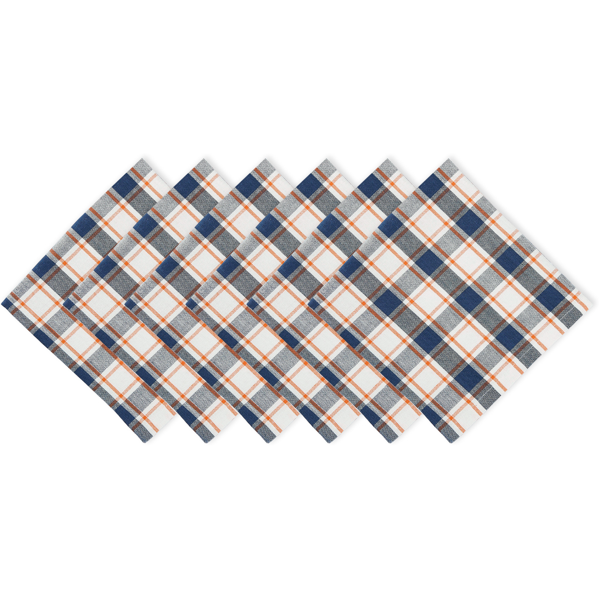 DII Autumn Farmhouse Plaid Napkin (Set of 6)