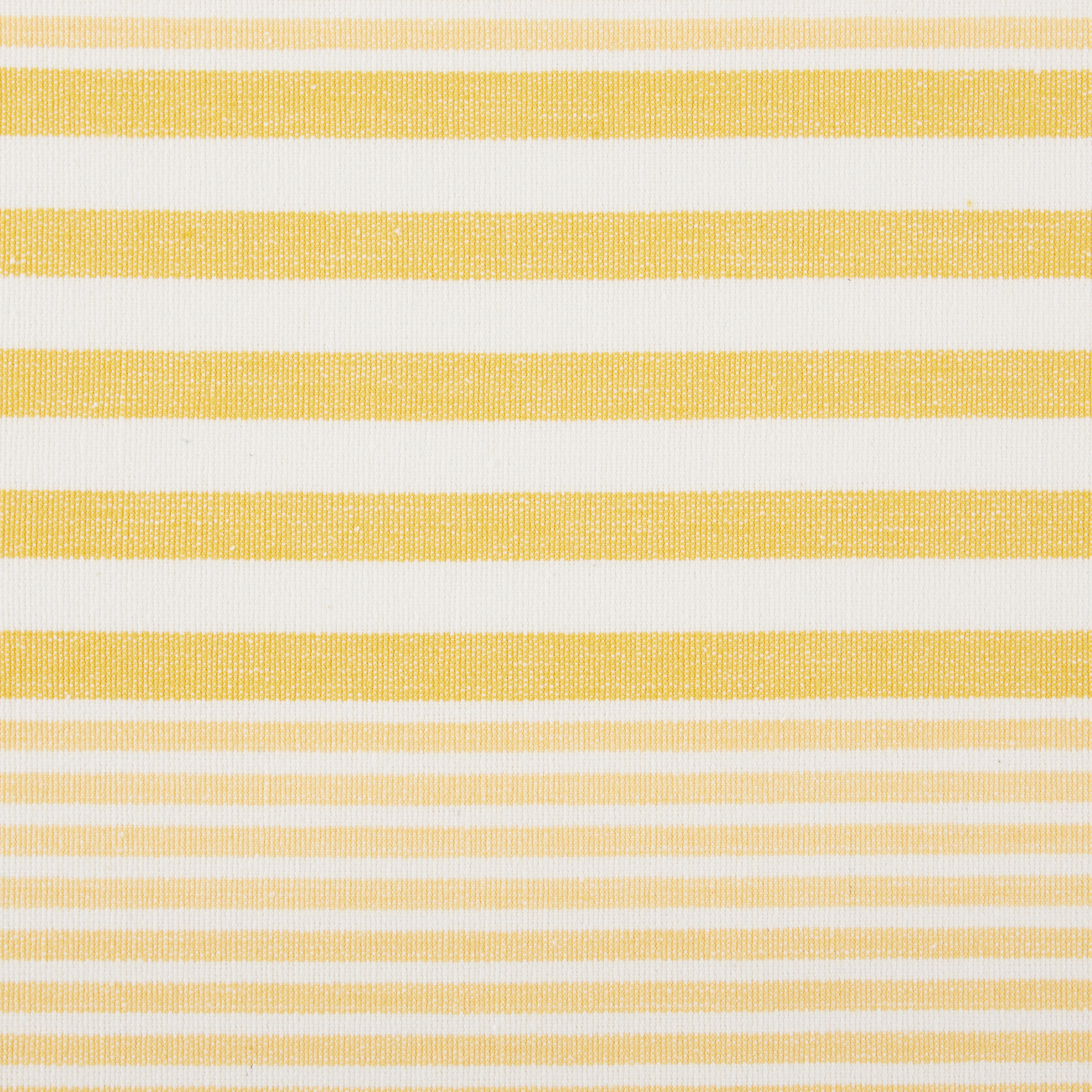 DII Deep Yellow Stripes With Fringe Placemat (Set of 6)